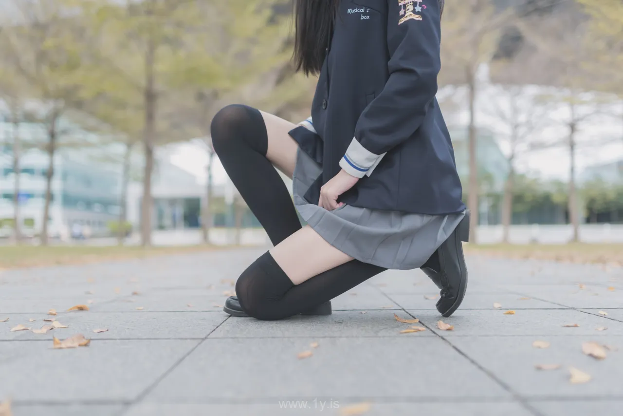 风之领域 NO.021学妹户外黑丝1