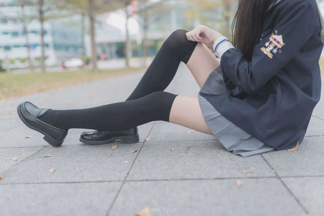 风之领域 NO.021学妹户外黑丝1