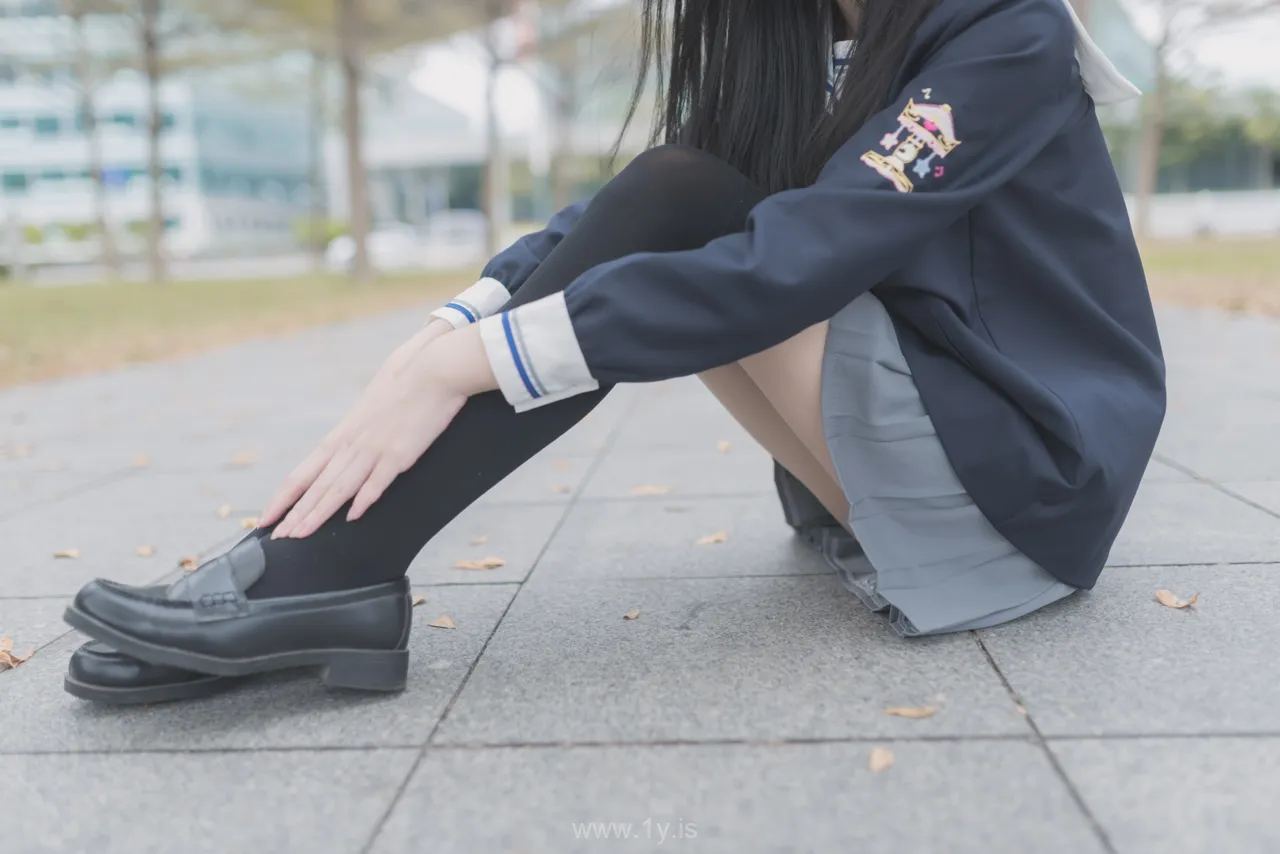 风之领域 NO.021学妹户外黑丝1