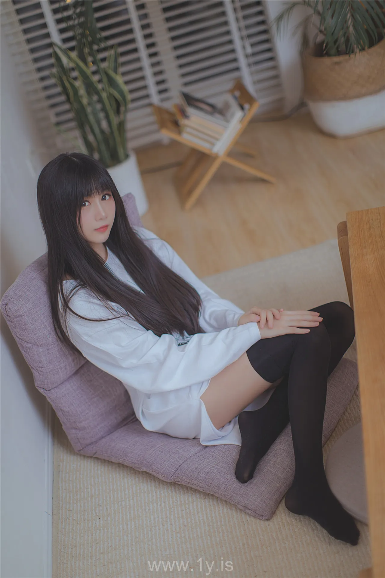 风之领域 NO.079长发的黑丝学妹