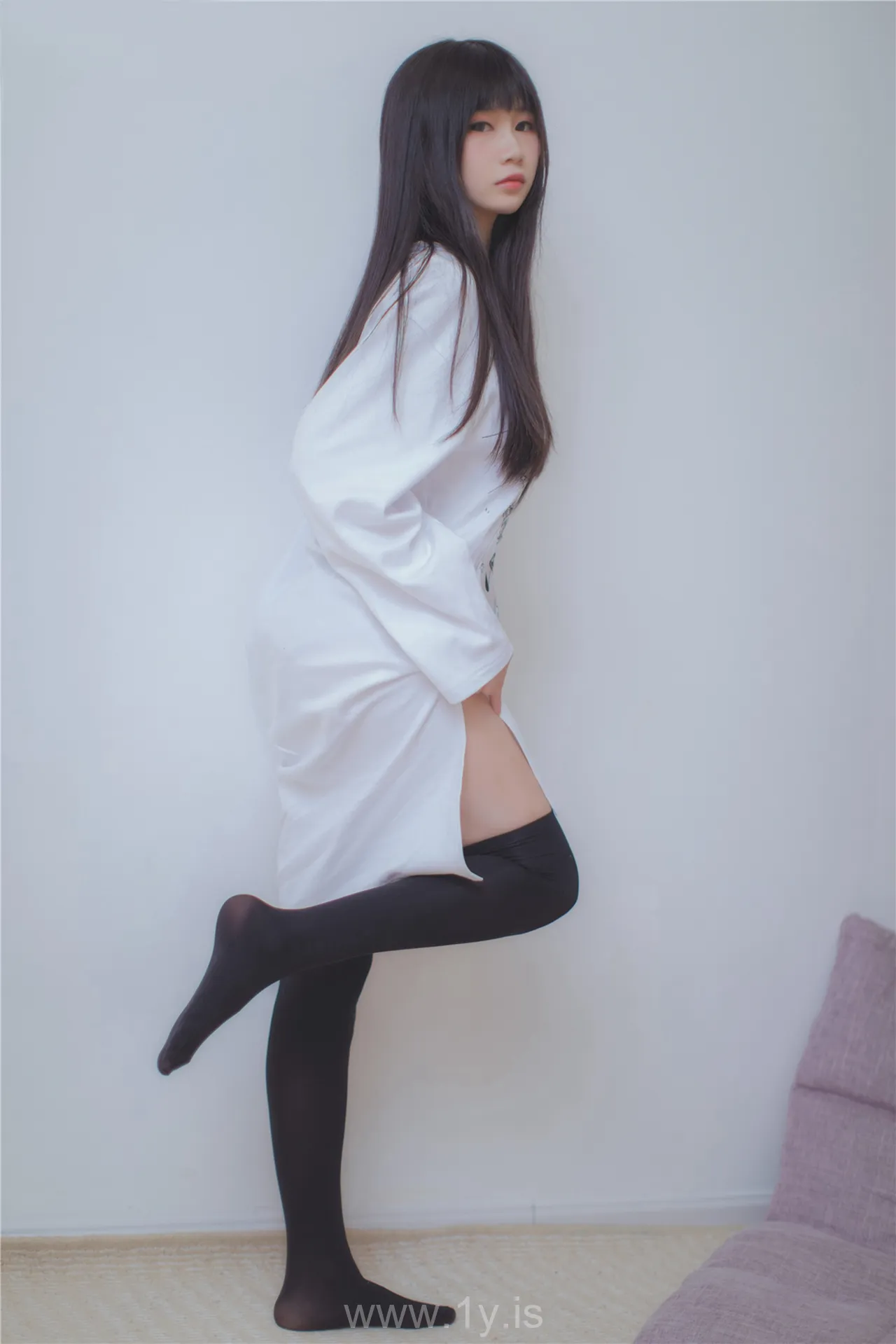 风之领域 NO.079长发的黑丝学妹