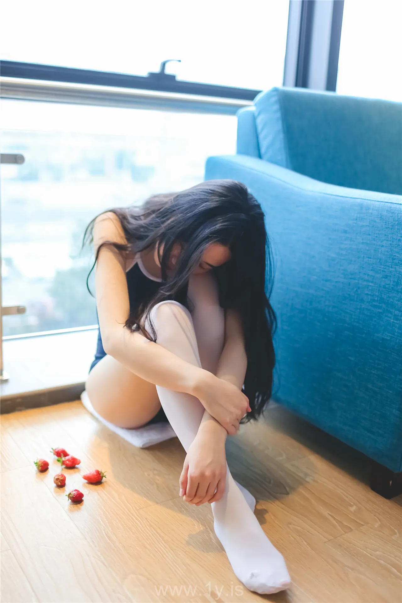 风之领域 NO.093蓝色死库水&白丝