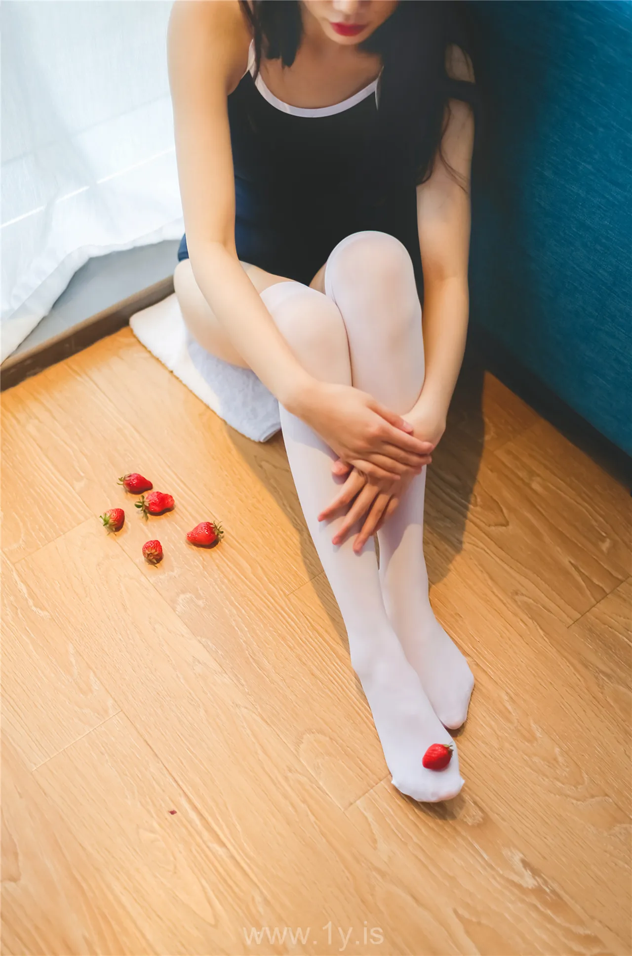 风之领域 NO.093蓝色死库水&白丝