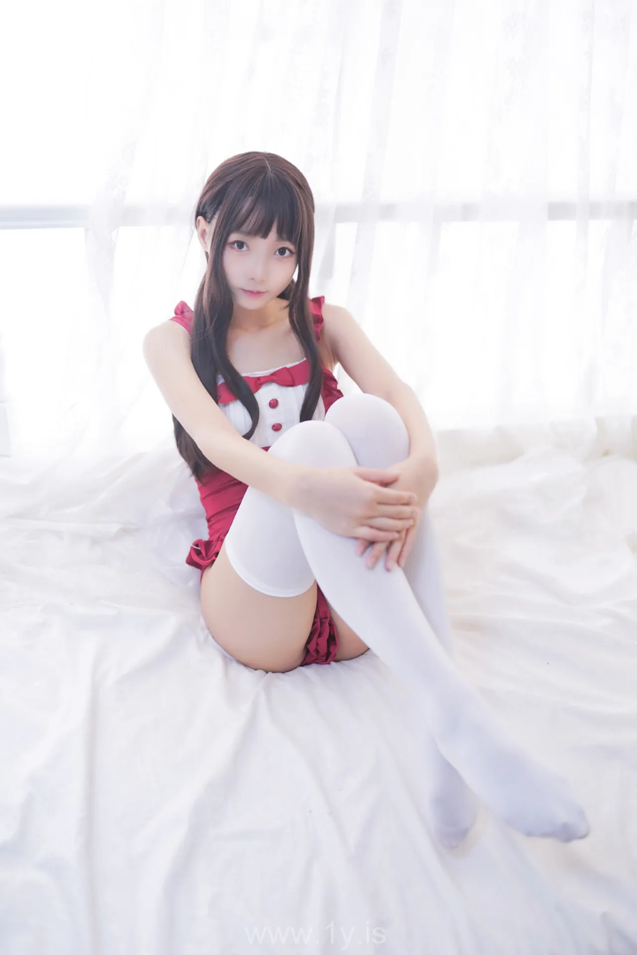 风之领域 NO.124长发白丝火红少女