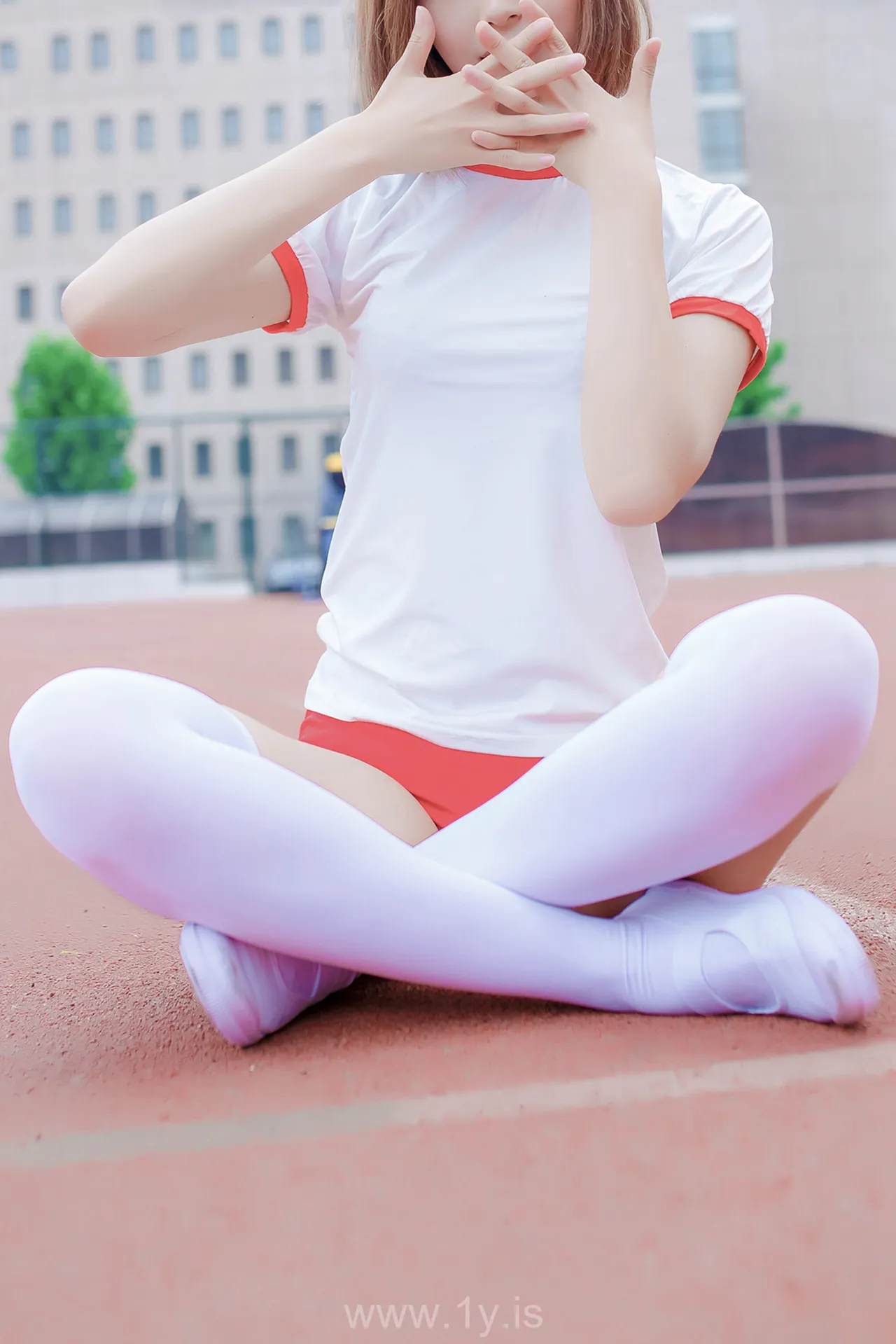 风之领域 NO.132体操服少女的过膝白丝