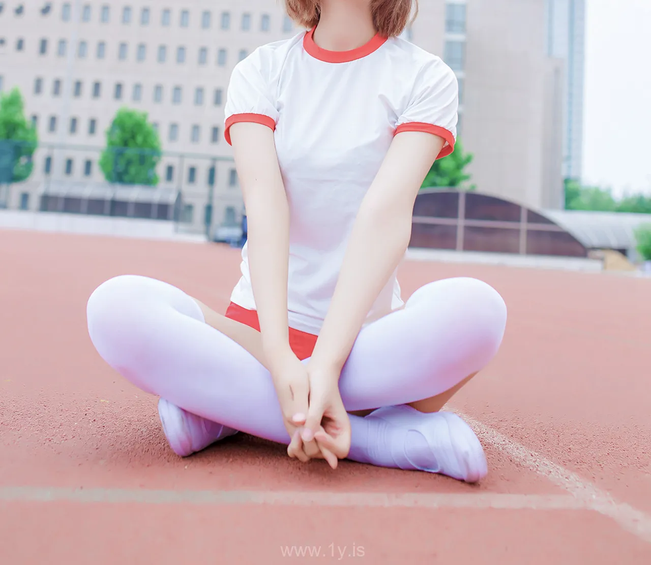 风之领域 NO.132体操服少女的过膝白丝