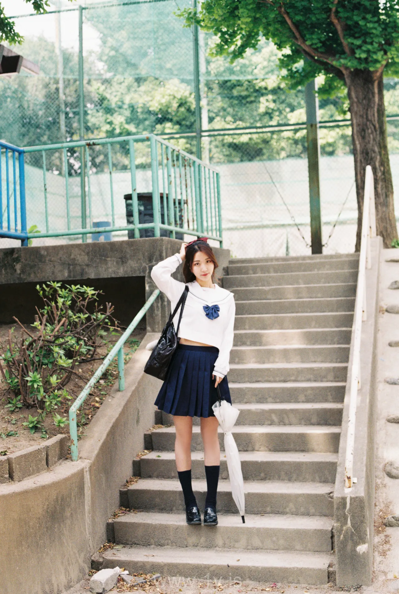 Coser@黑川 NO.034 Elegant & Irresistible Asian Peri 单马尾制服