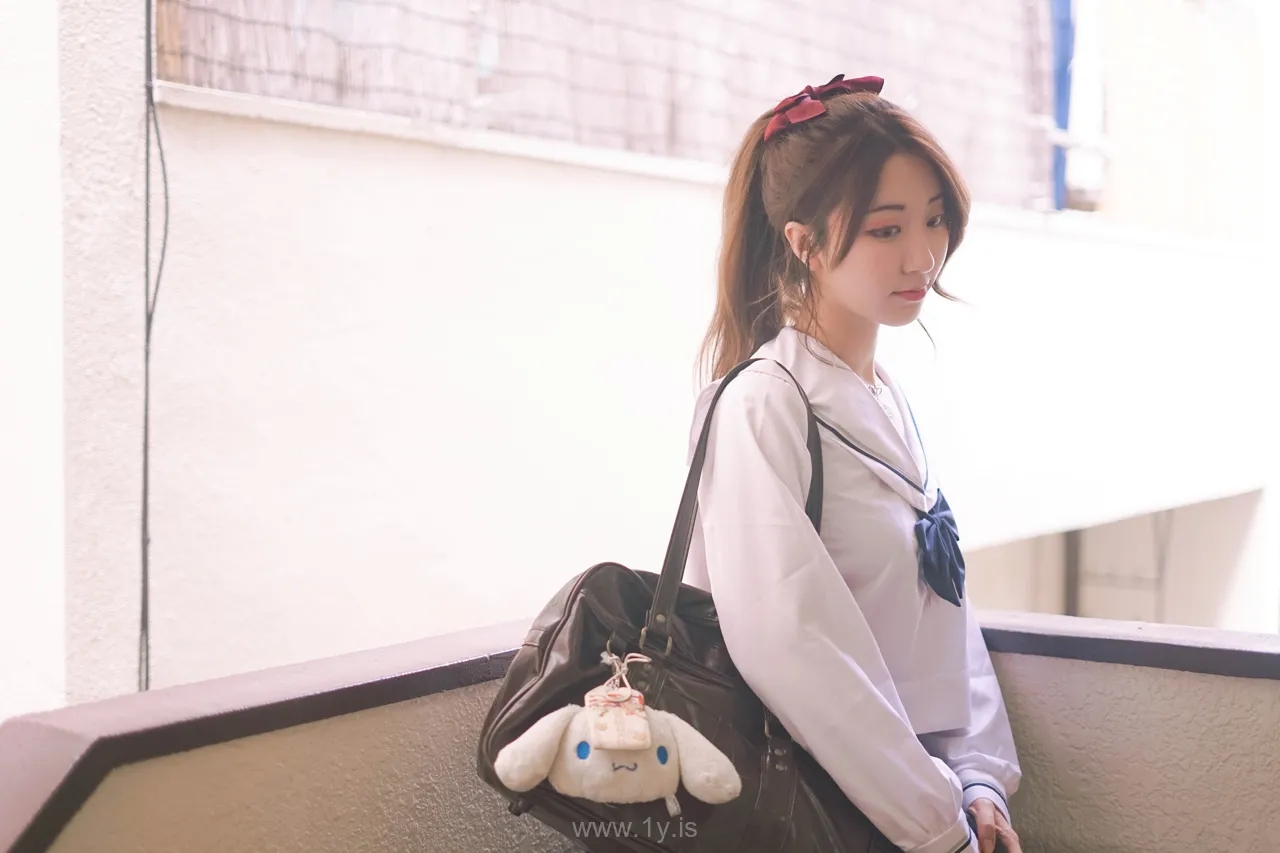 Coser@黑川 NO.034 Elegant & Irresistible Asian Peri 单马尾制服