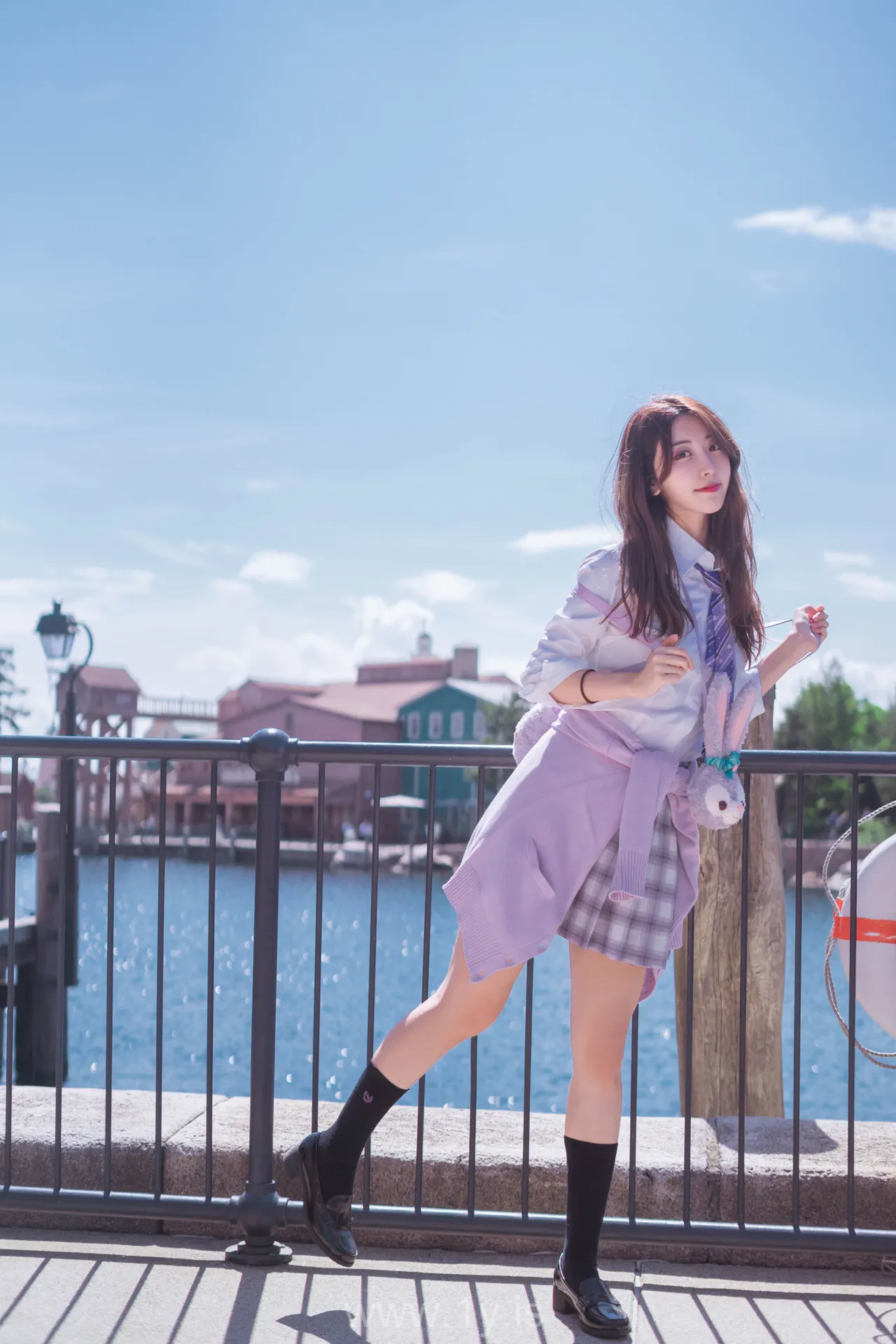 Coser@黑川 NO.036 Fair & Fashionable Chinese Homebody Girl 迪士尼