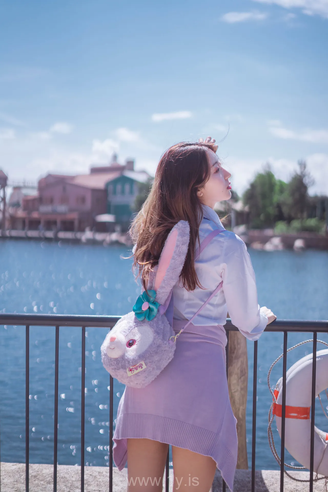 Coser@黑川 NO.036 Fair & Fashionable Chinese Homebody Girl 迪士尼