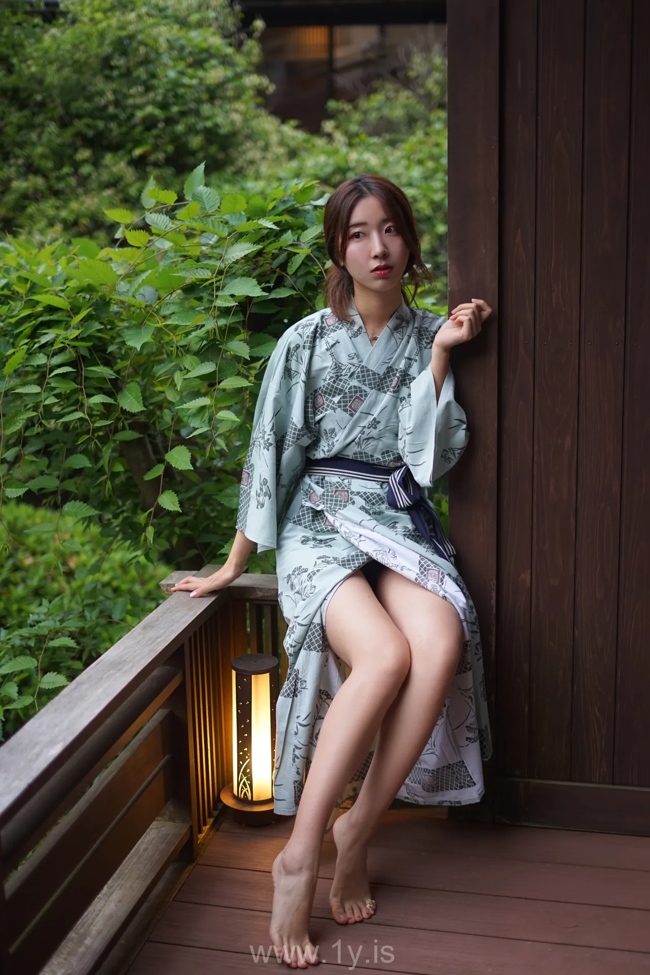 Coser@黑川 NO.044 Well Done & Stunning Chinese Jade 温泉浴衣