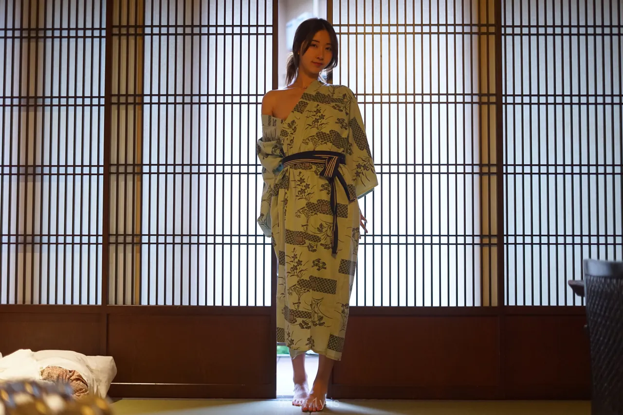 Coser@黑川 NO.044 Well Done & Stunning Chinese Jade 温泉浴衣