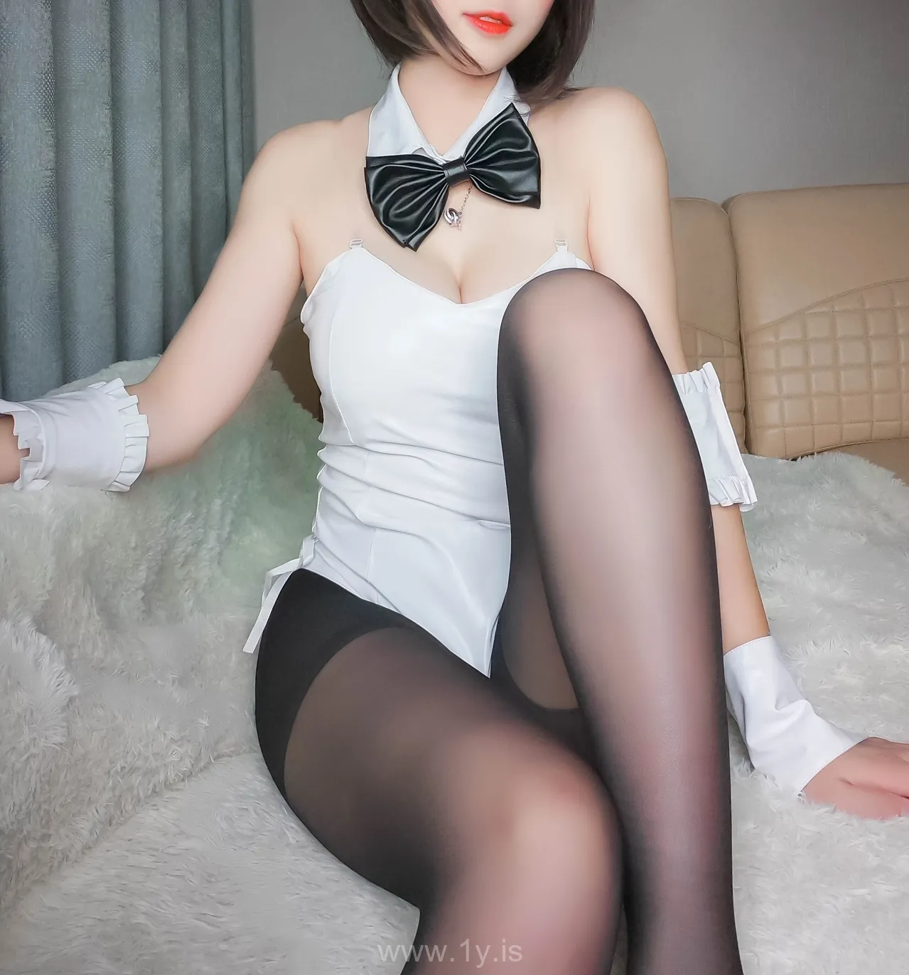 w黑米粥w VOL.05 黑丝兔女郎