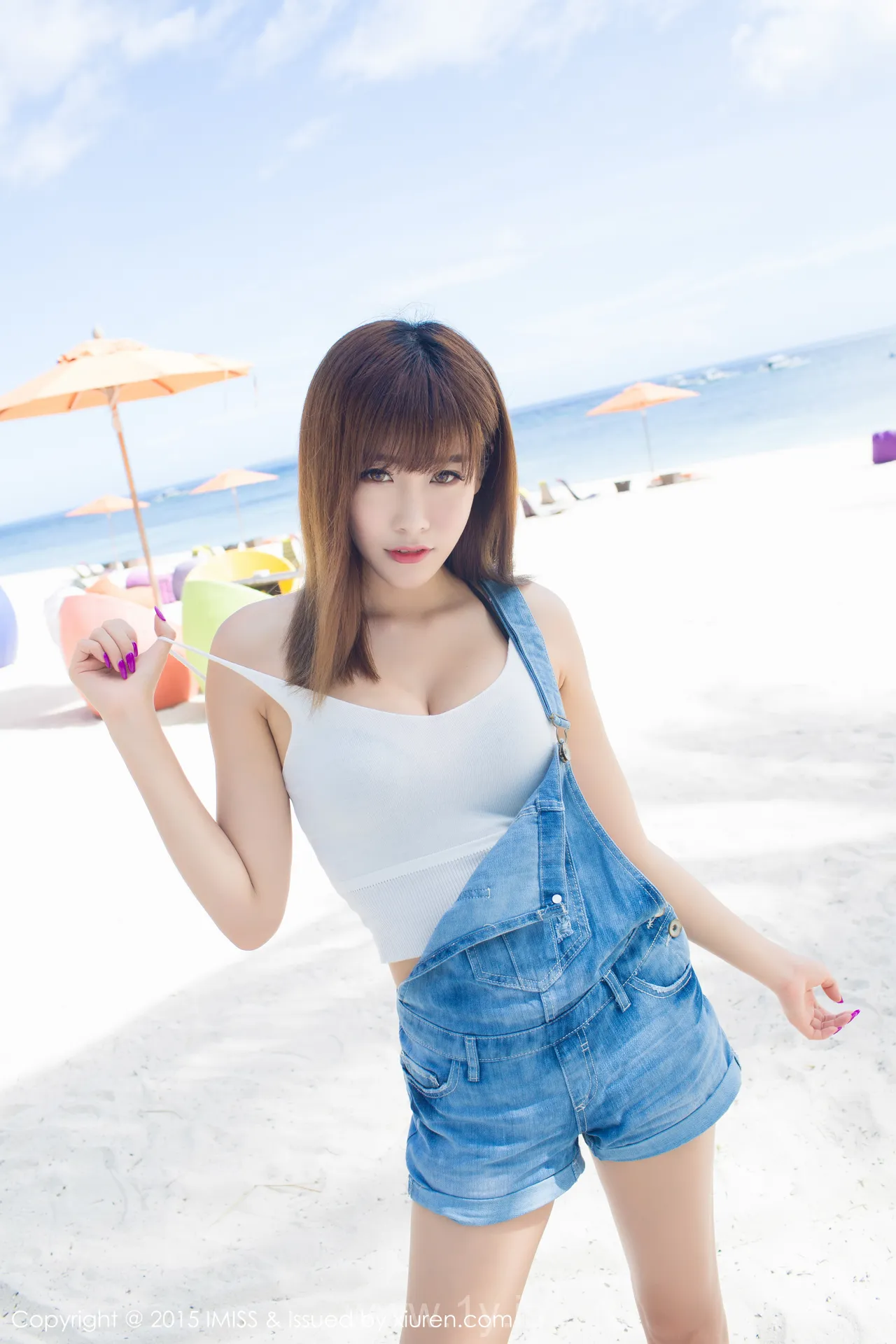 IMISS  NO.055 Decent & Lively Chinese Teen 程小烦不烦