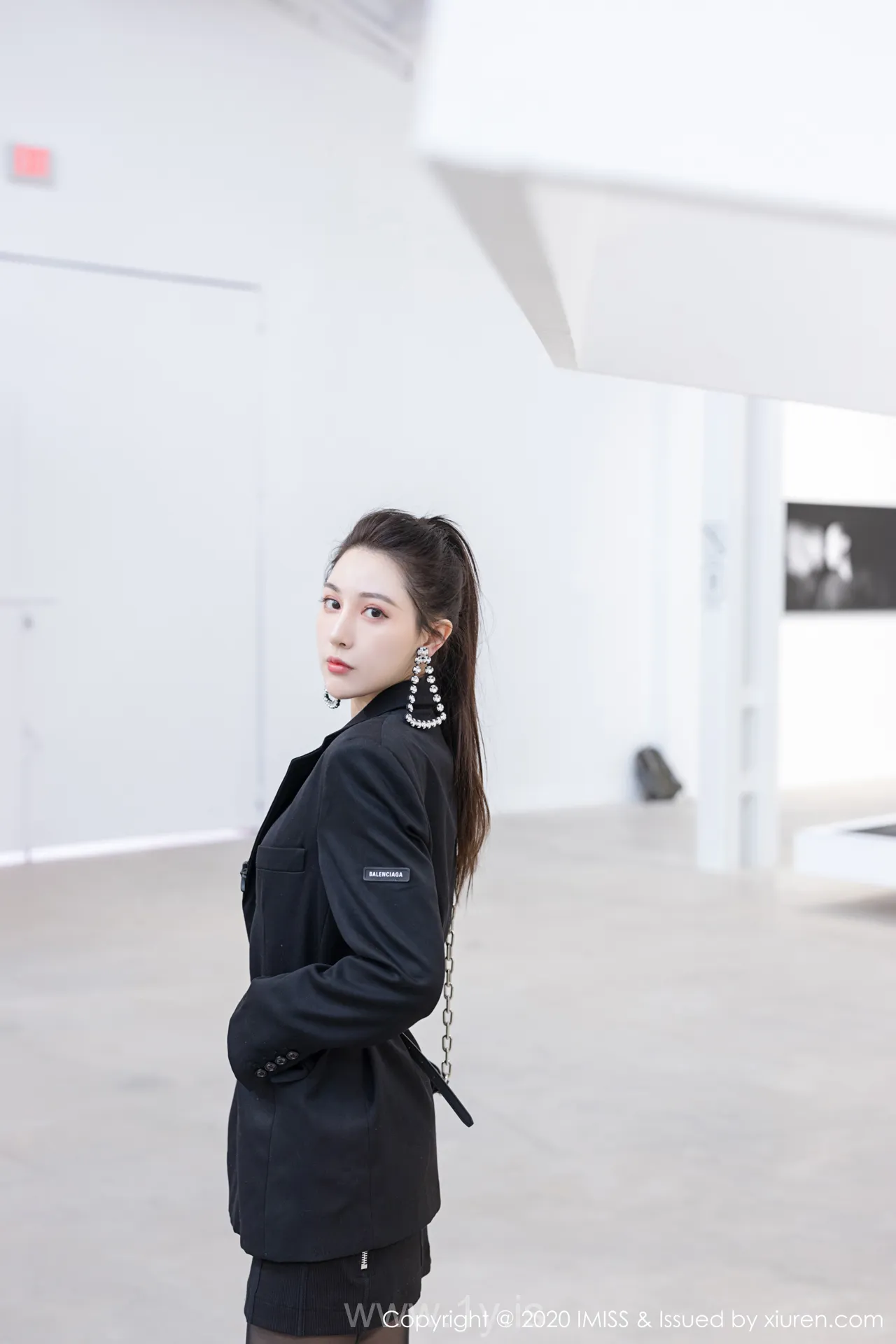 IMISS  NO.443 Lively & Stylish Chinese Jade Lynn刘奕宁
