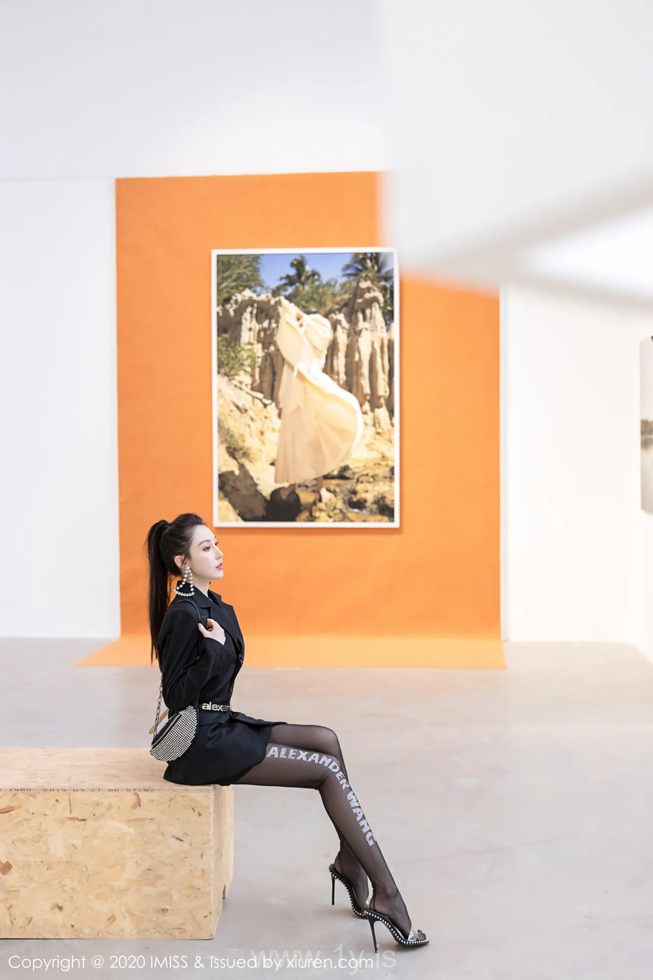 IMISS  NO.443 Lively & Stylish Chinese Jade Lynn刘奕宁