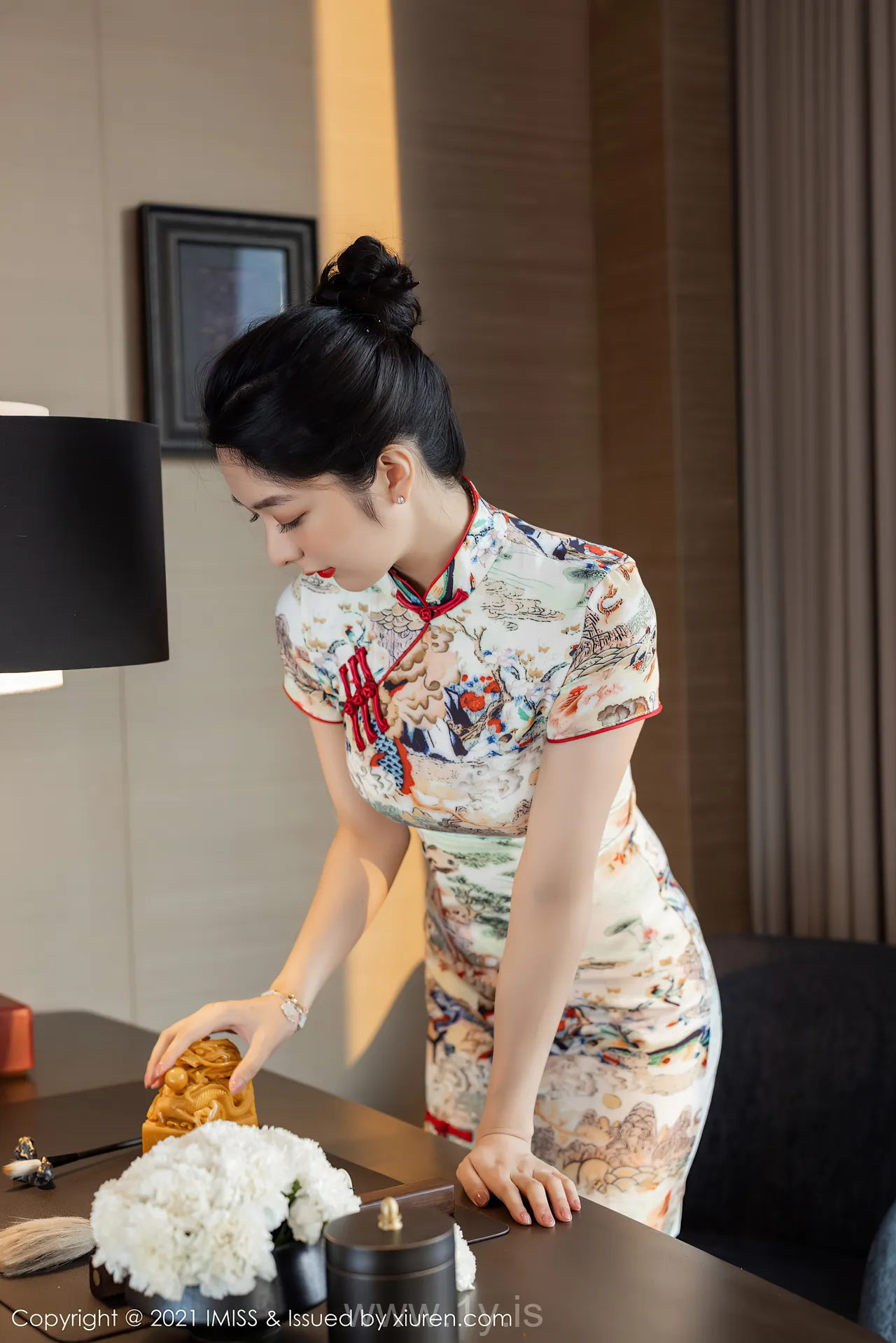 IMISS  NO.593 Irresistible Chinese Homebody Girl Angela00