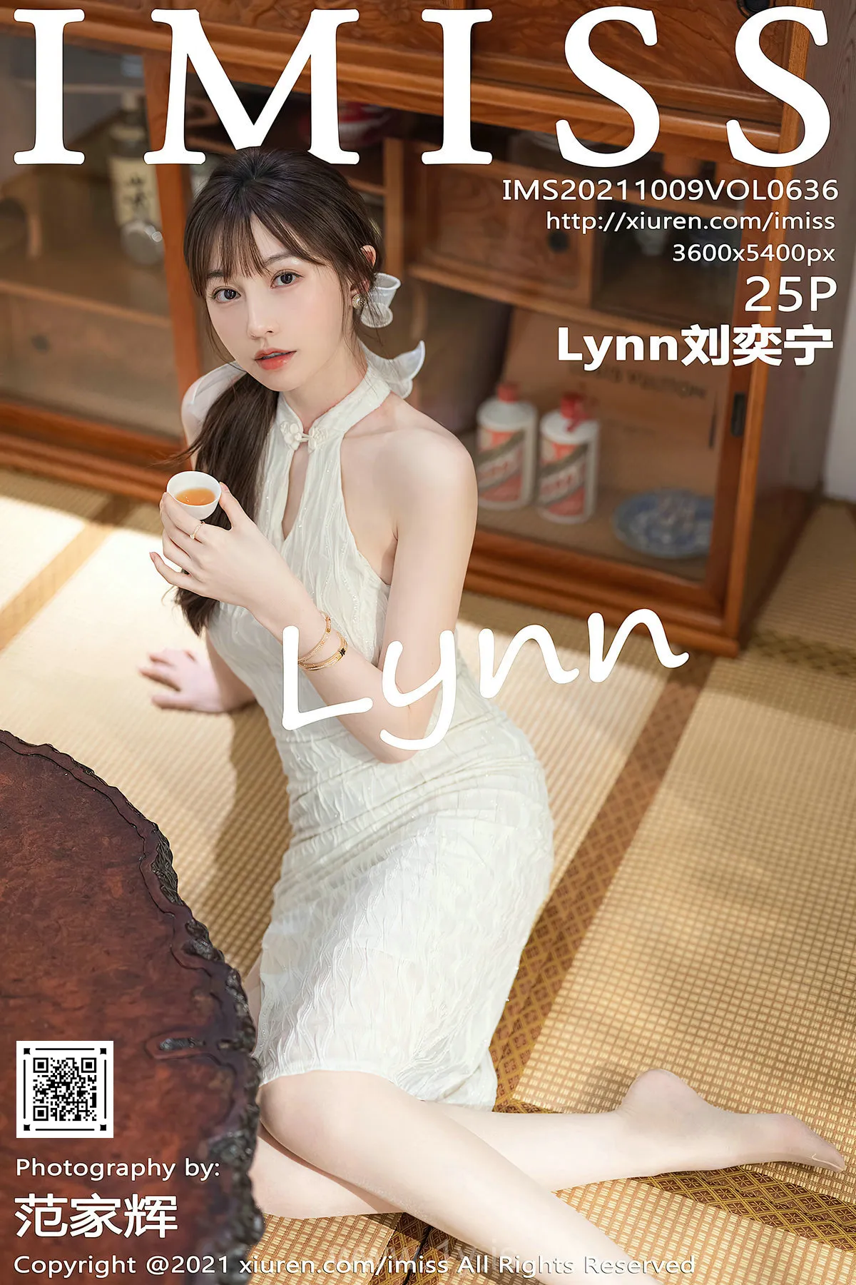 IMISS  NO.636 Charming Chinese Babe Lynn刘奕宁