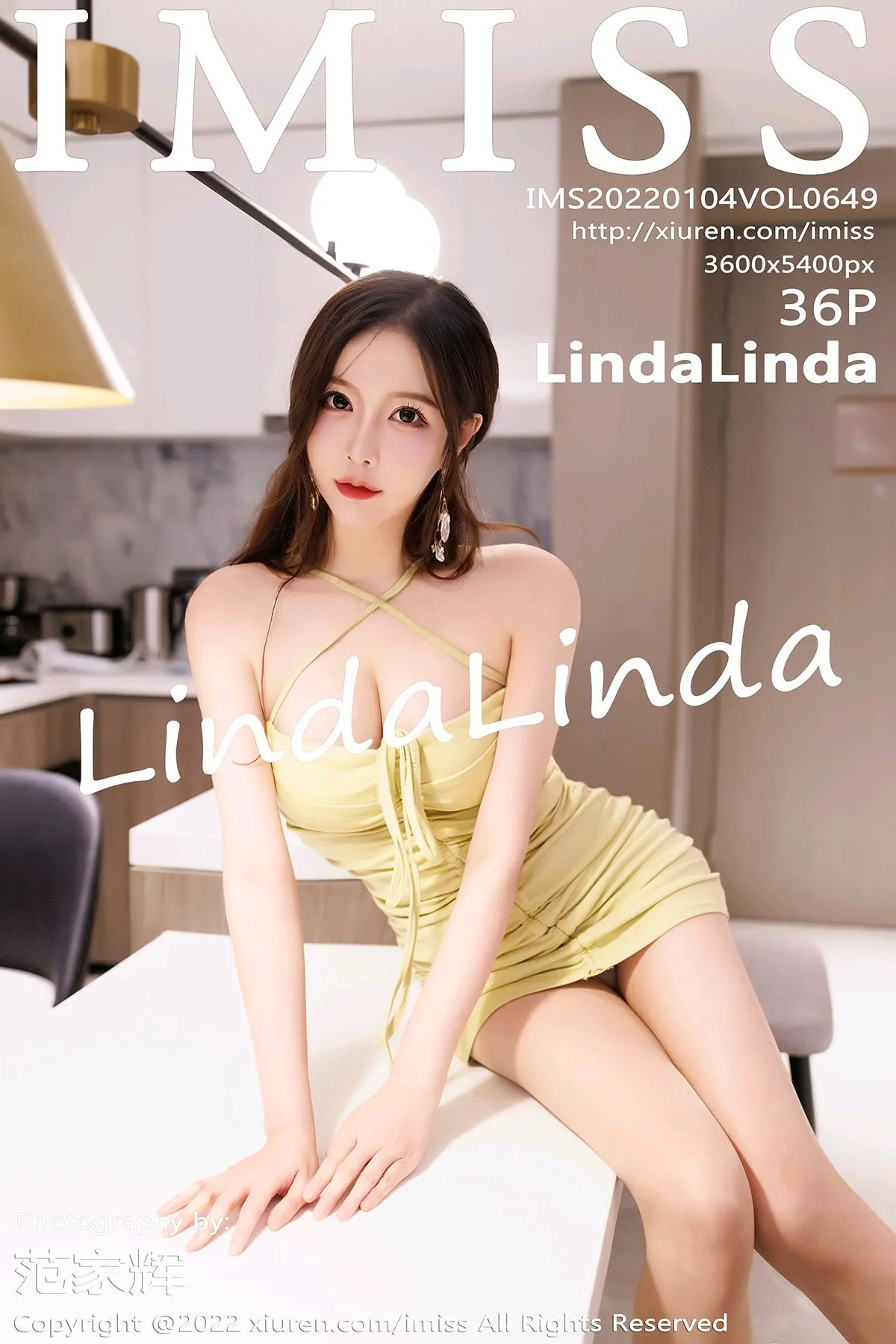 IMISS  NO.649 Slim Chinese Goddess LindaLinda