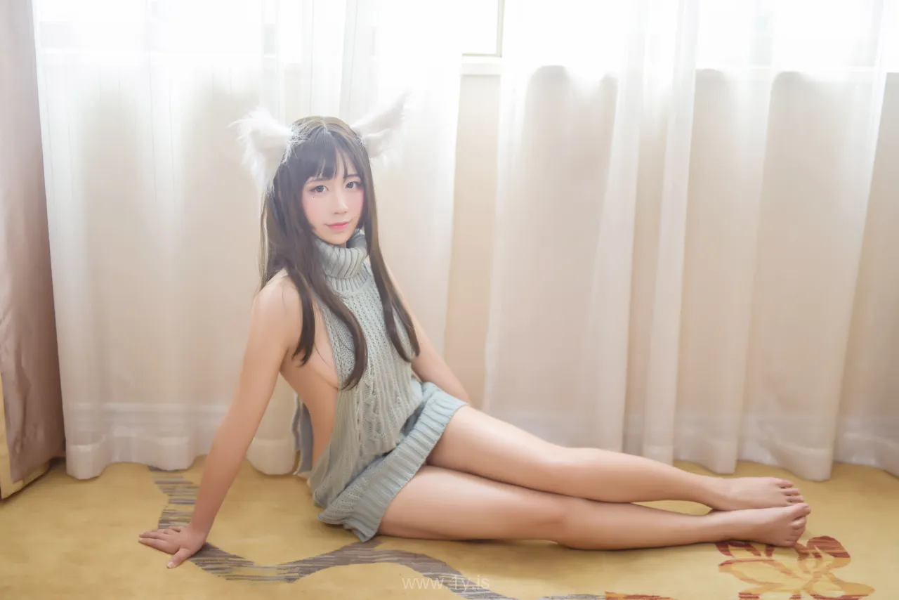 九曲Jean VOL.20 露背毛衣