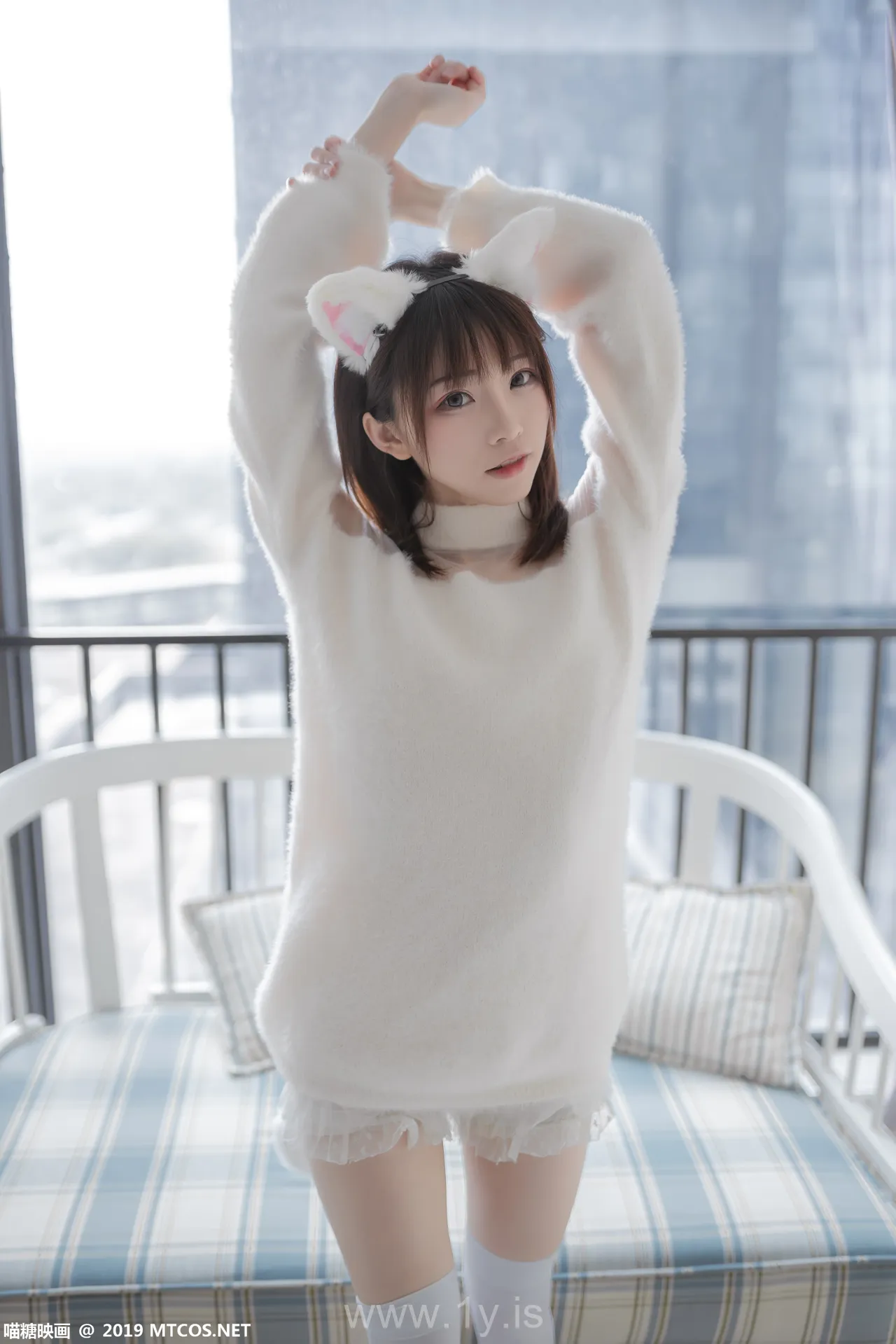 喵糖映画 VOL.027kitaro_绮太郎白丝猫耳