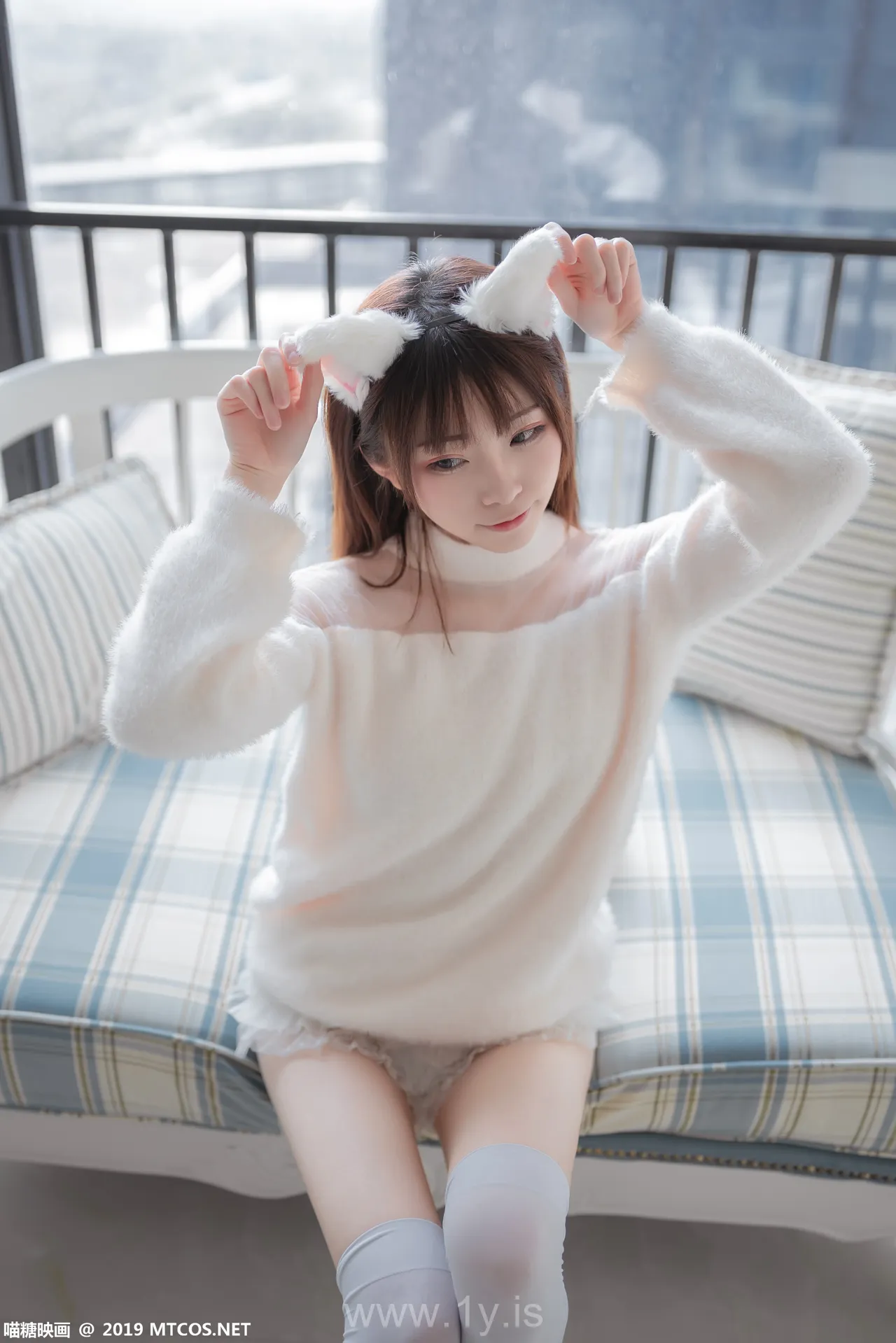 喵糖映画 VOL.027kitaro_绮太郎白丝猫耳