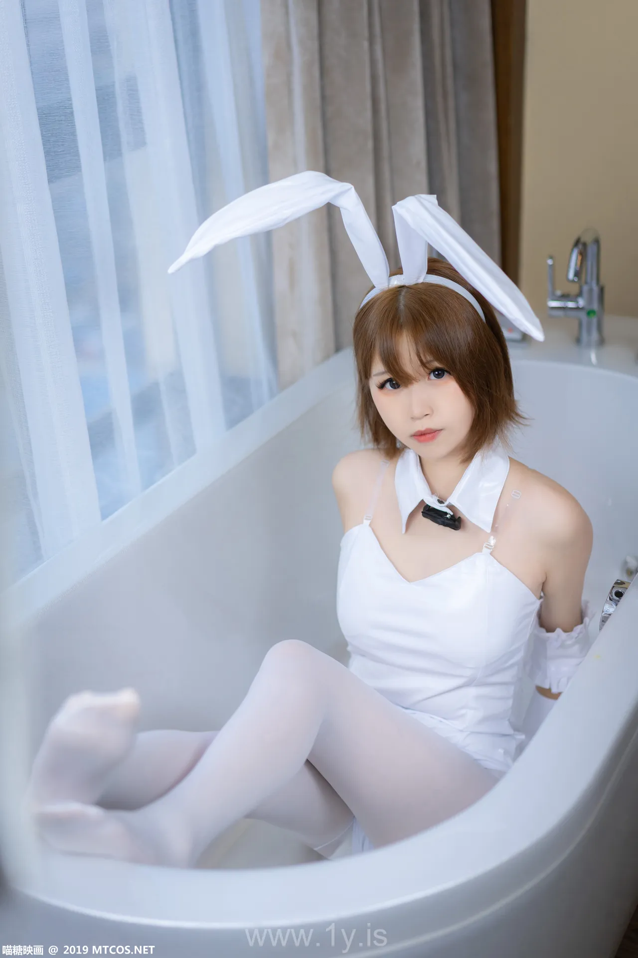 喵糖映画 VOL.041白色兔女郎