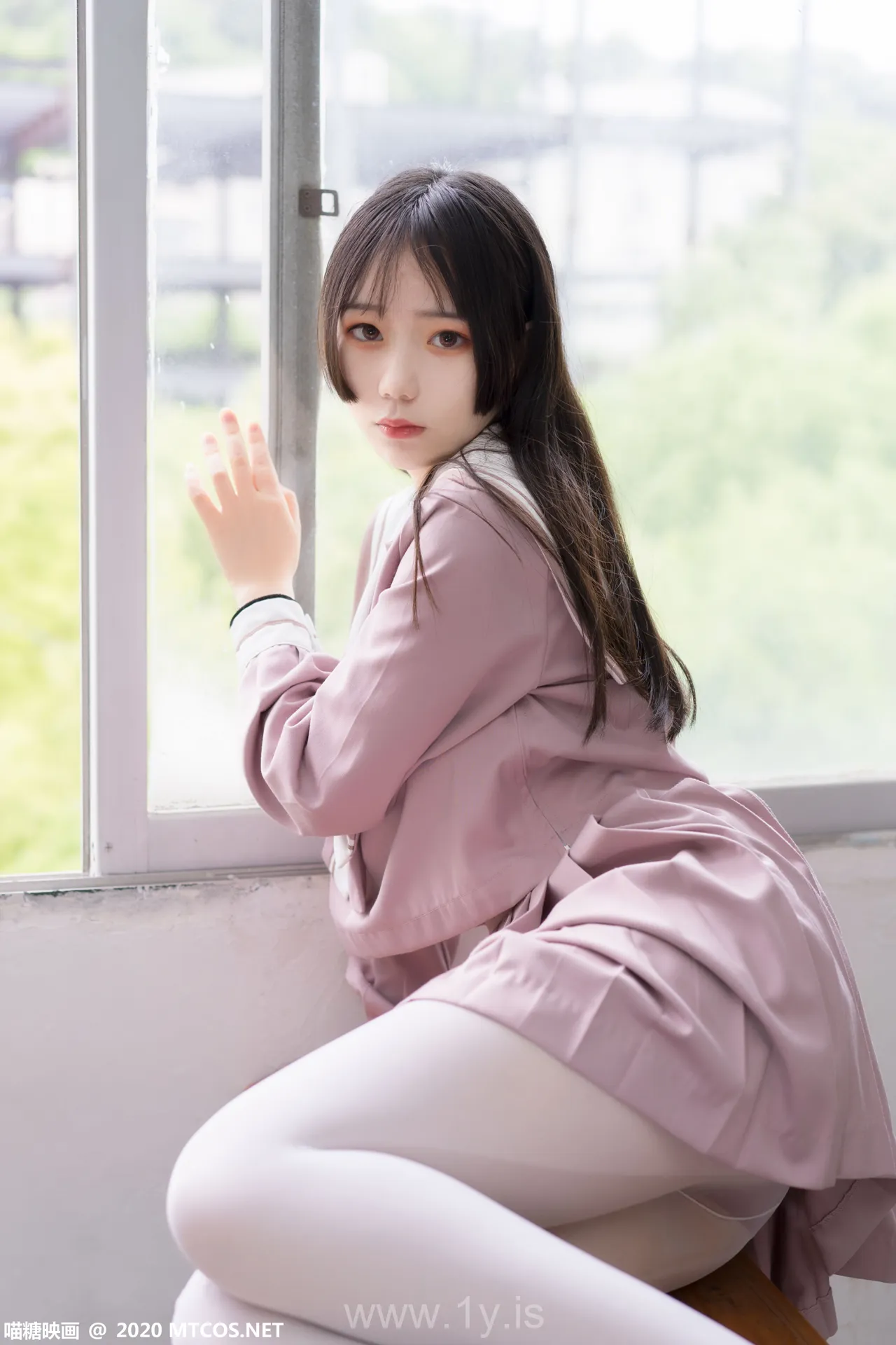 喵糖映画 VOL.074粉色JK小姐姐