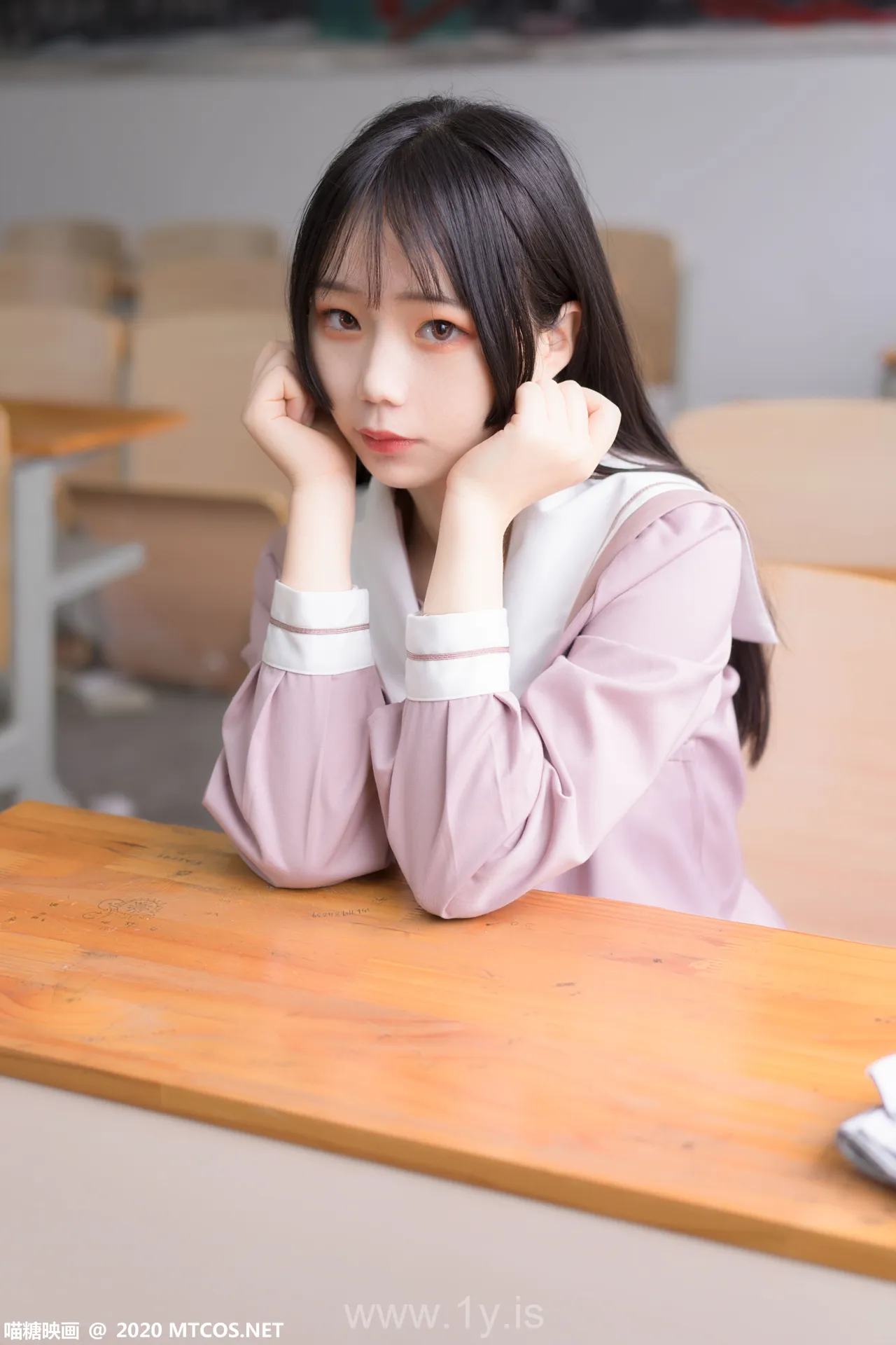 喵糖映画 VOL.074粉色JK小姐姐