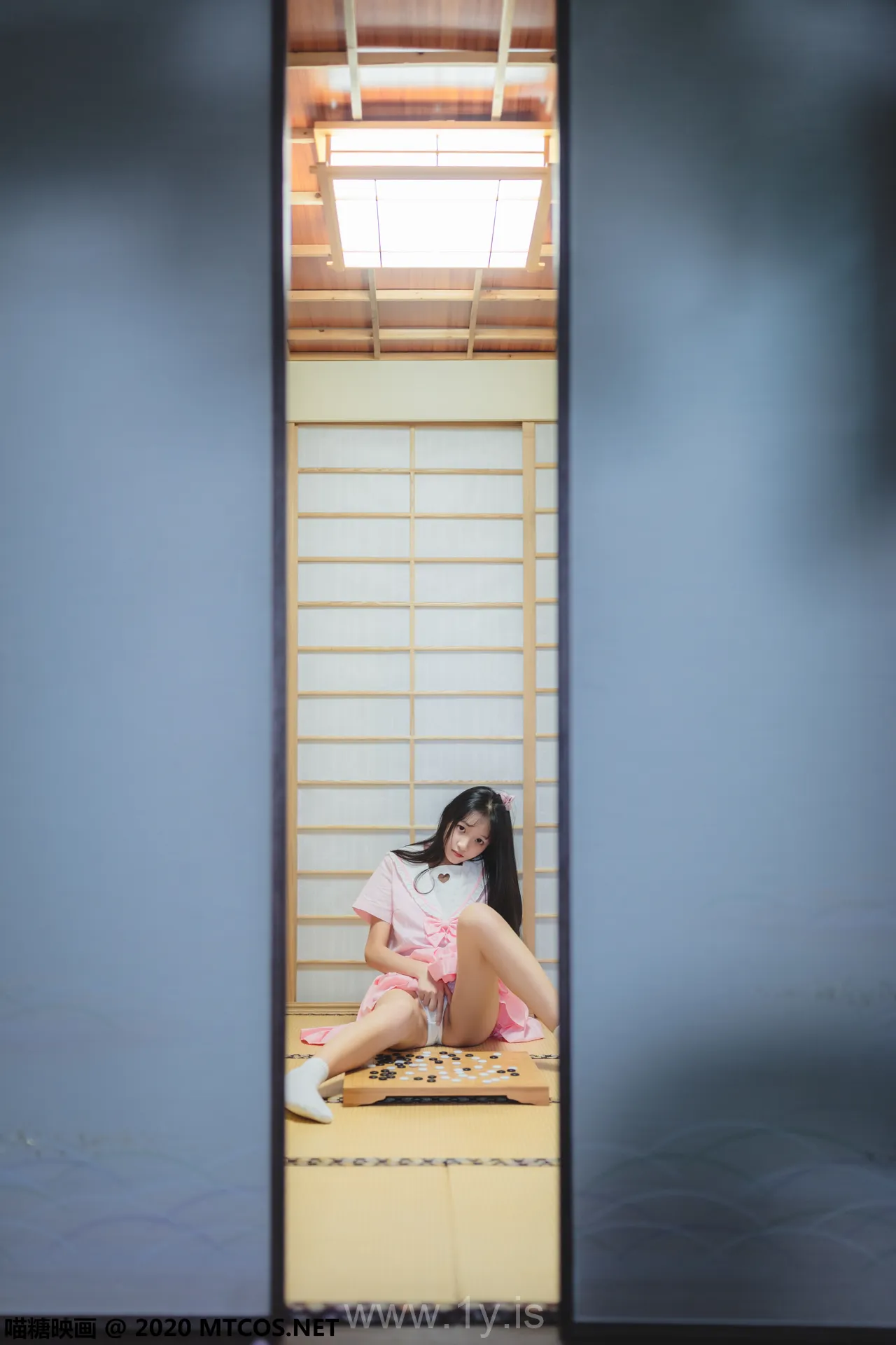 喵糖映画 VOL.087日系粉色JK