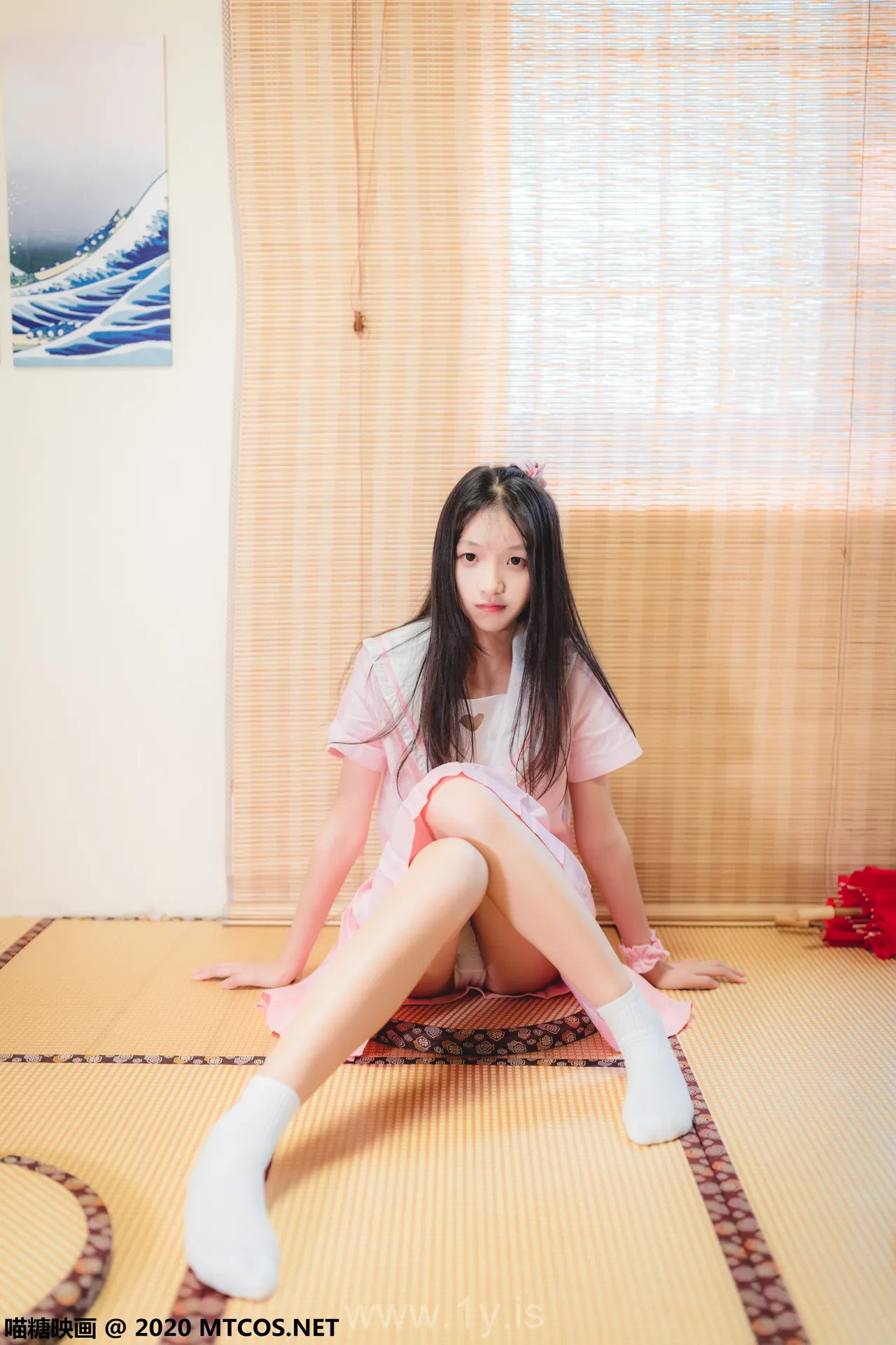 喵糖映画 VOL.087日系粉色JK