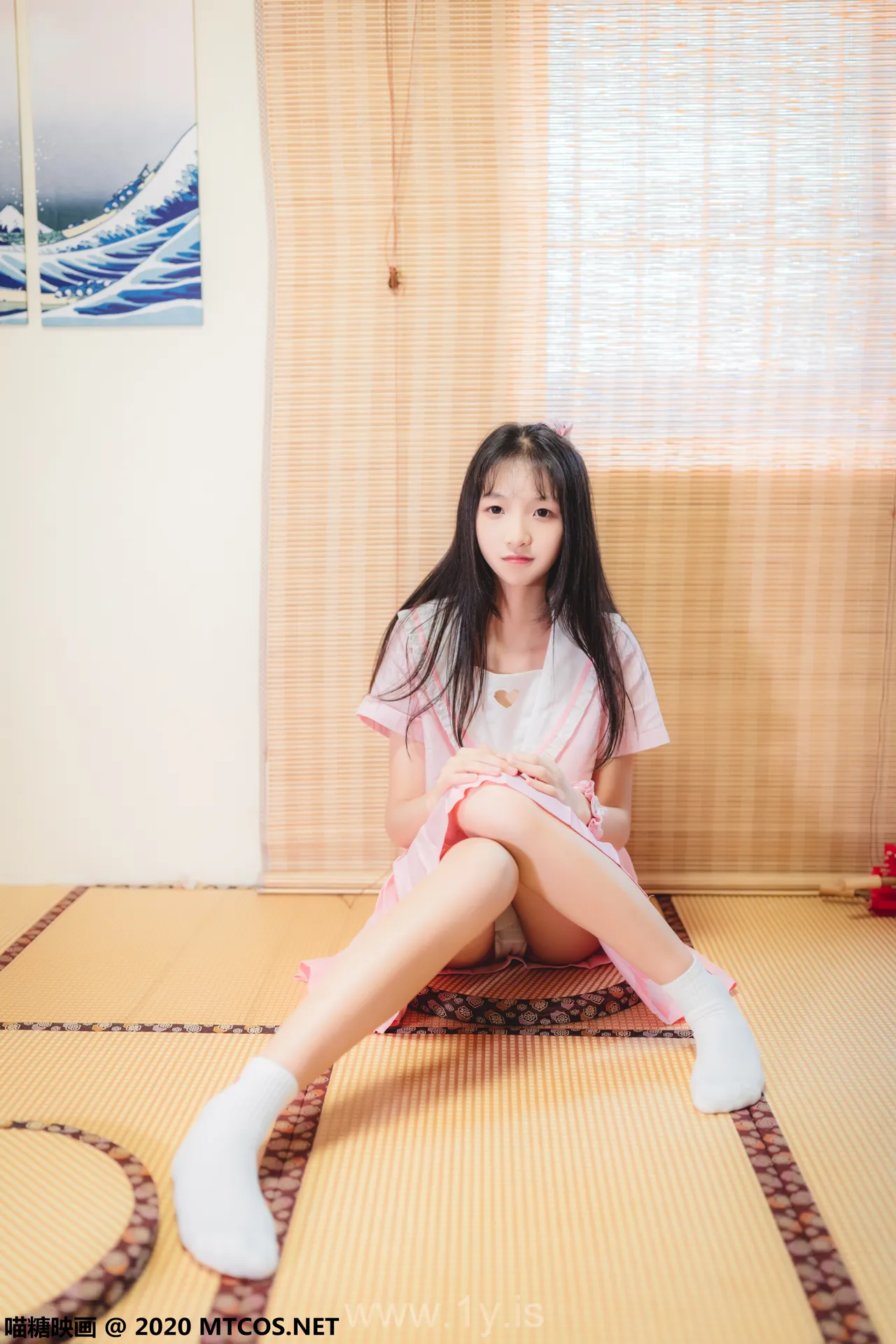 喵糖映画 VOL.087日系粉色JK