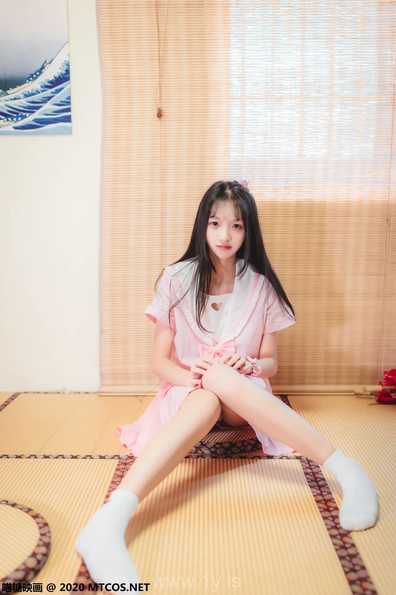 喵糖映画 VOL.087日系粉色JK