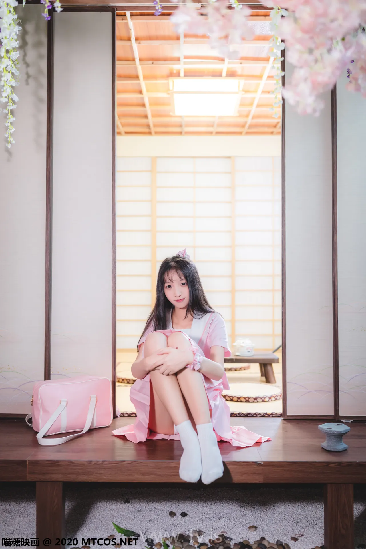 喵糖映画 VOL.087日系粉色JK