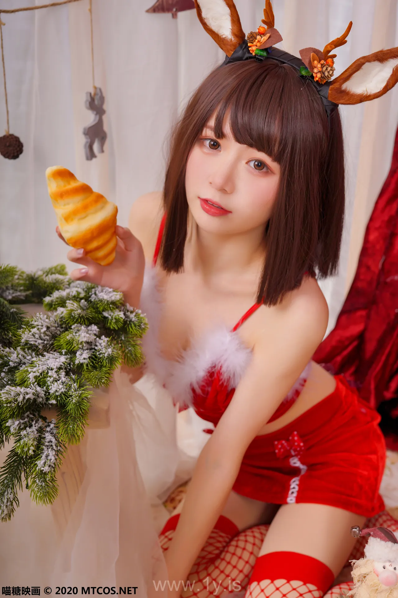 喵糖映画 VOL.095甜甜的小麋鹿[39P]