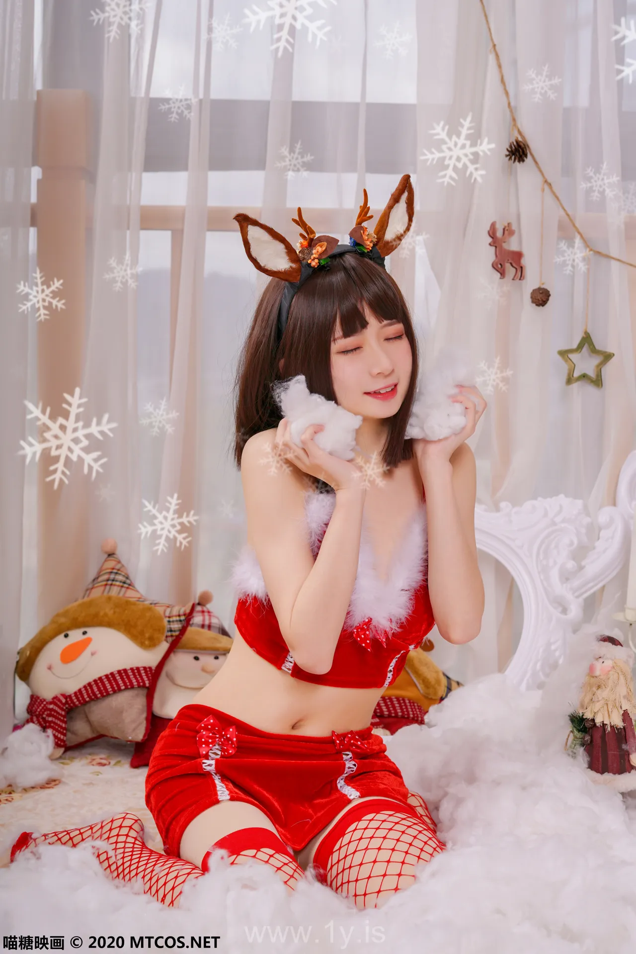 喵糖映画 VOL.095甜甜的小麋鹿[39P]