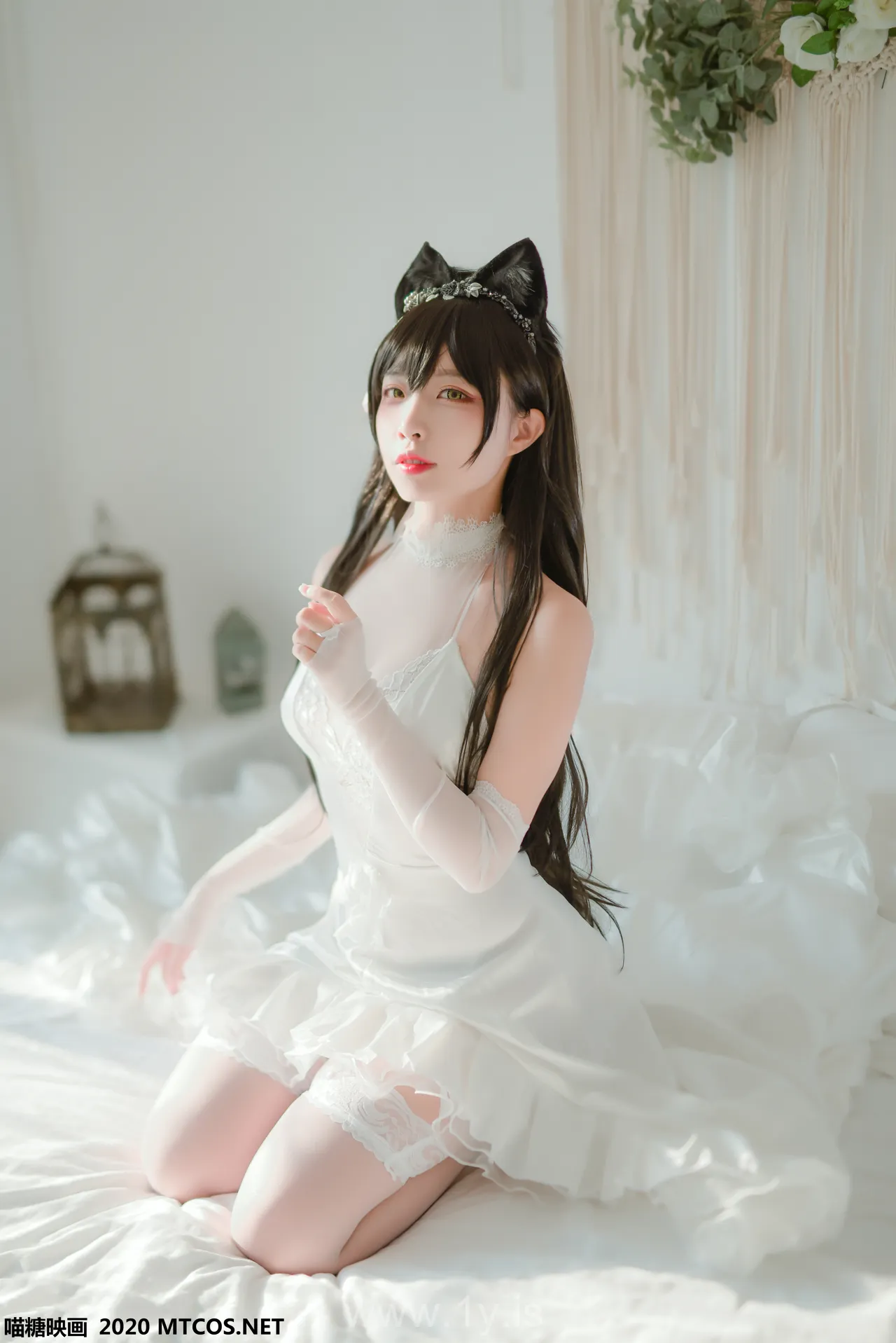 喵糖映画 VOL.100婚纱爱宕[40P]