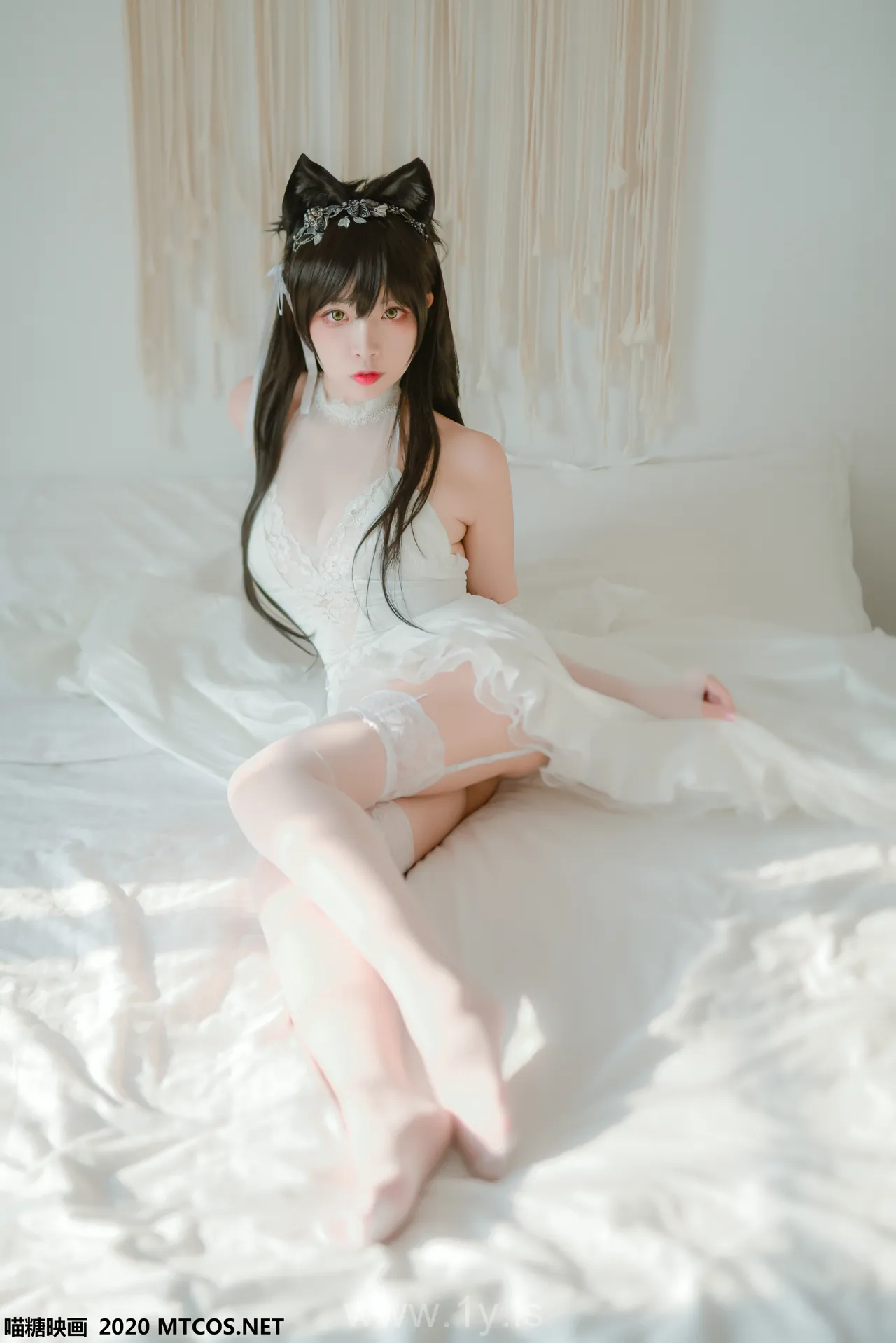 喵糖映画 VOL.100婚纱爱宕[40P]