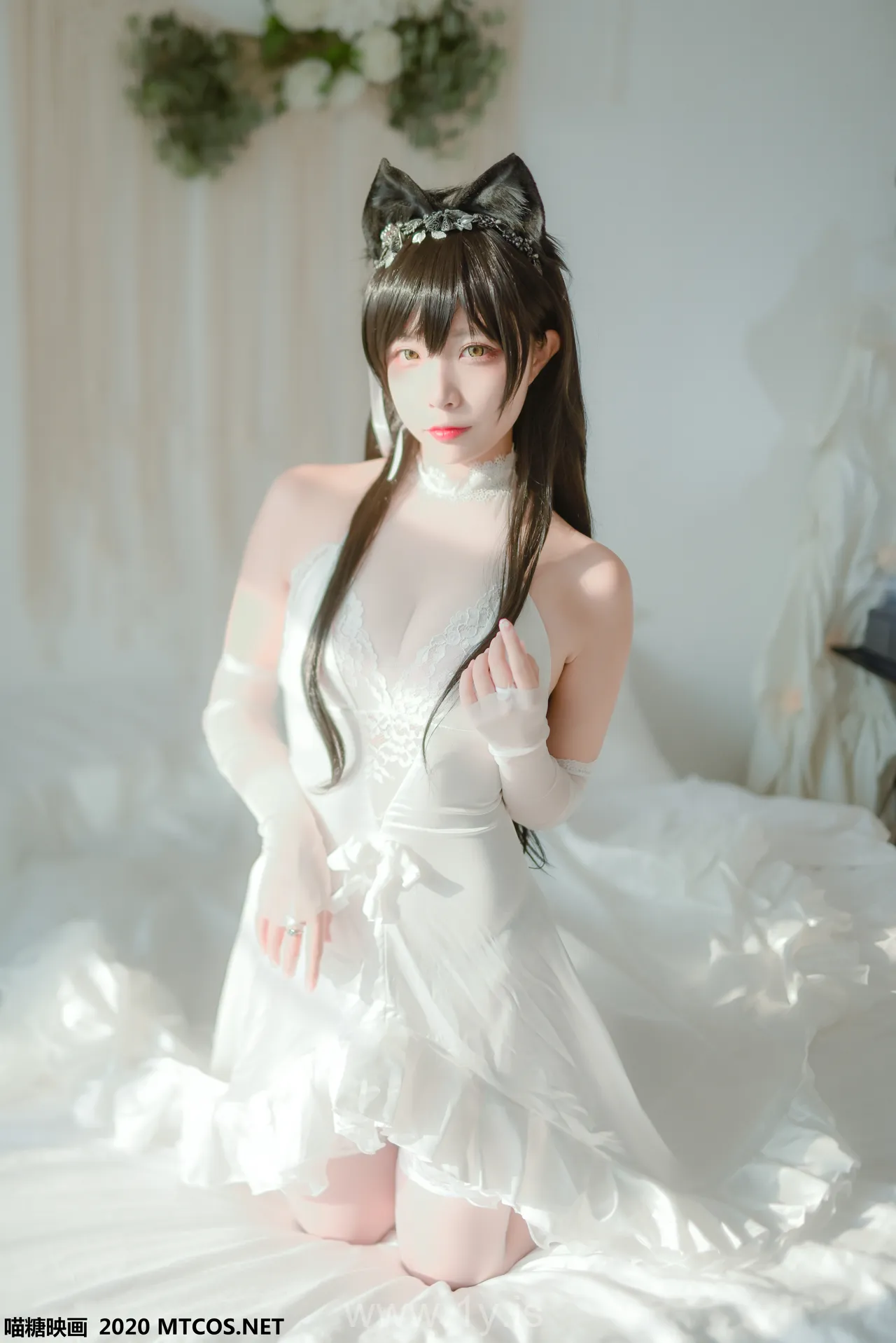 喵糖映画 VOL.100婚纱爱宕[40P]