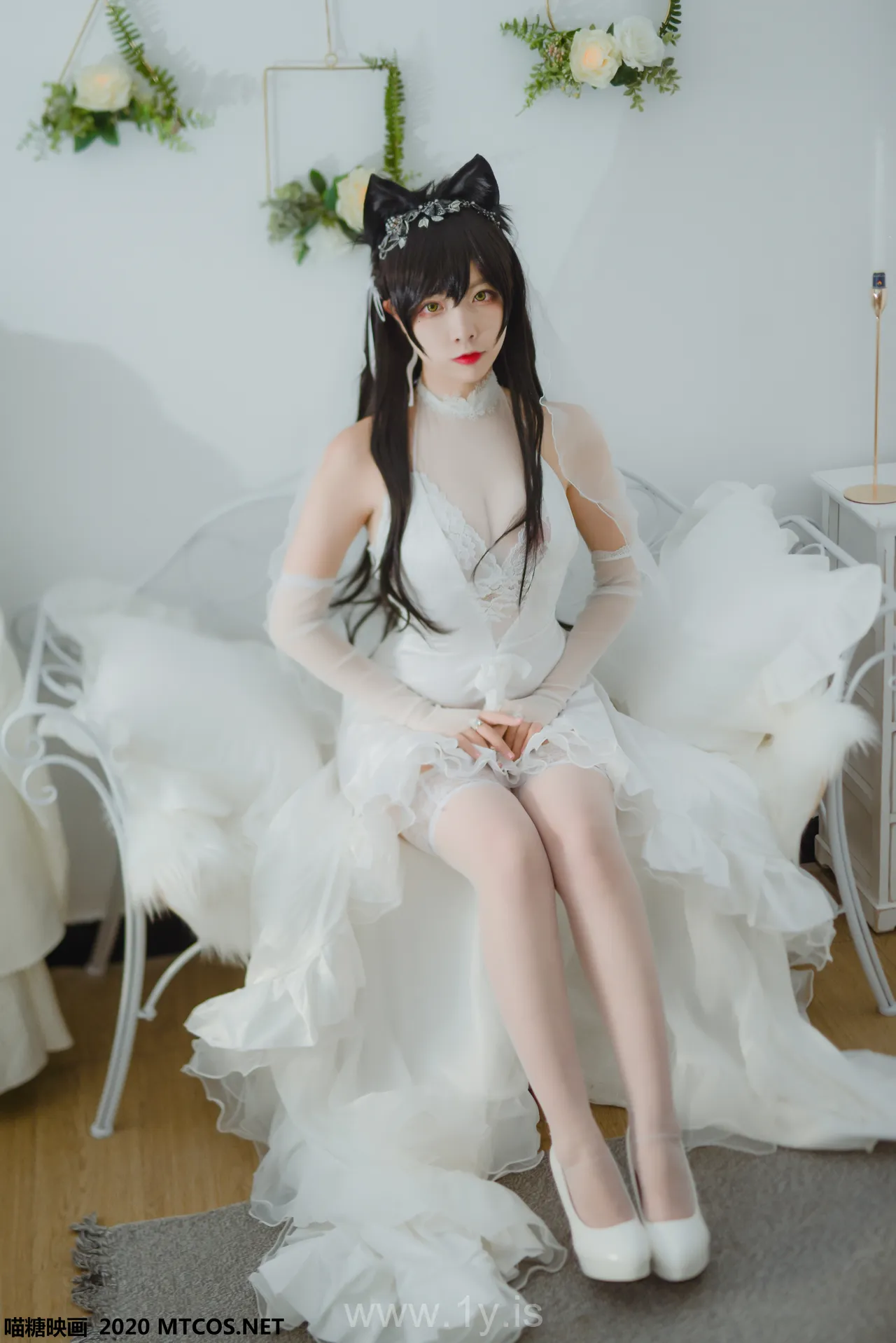 喵糖映画 VOL.100婚纱爱宕[40P]