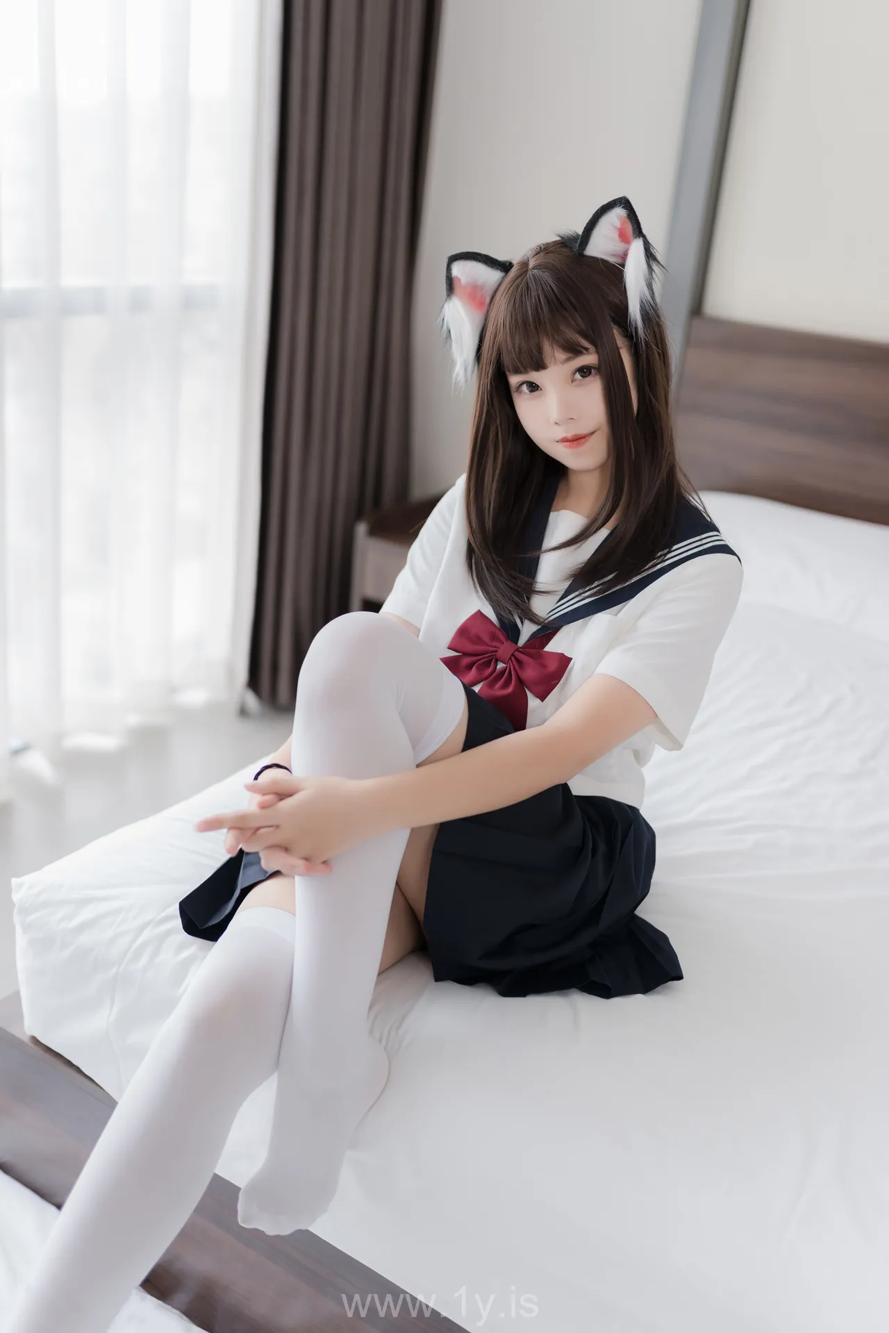 蜜汁猫裘 NO.005猫耳JK