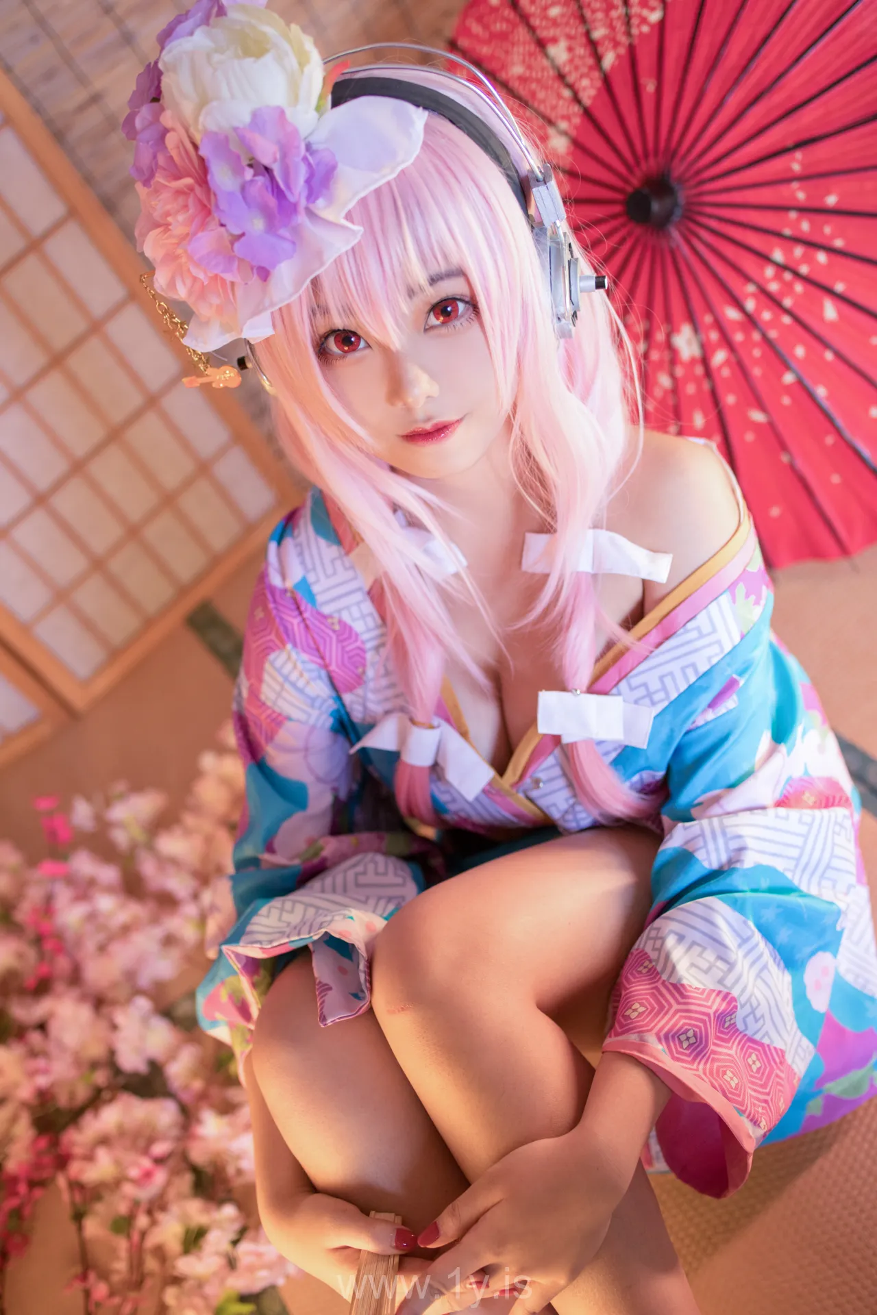 蜜汁猫裘 NO.019索尼子和服