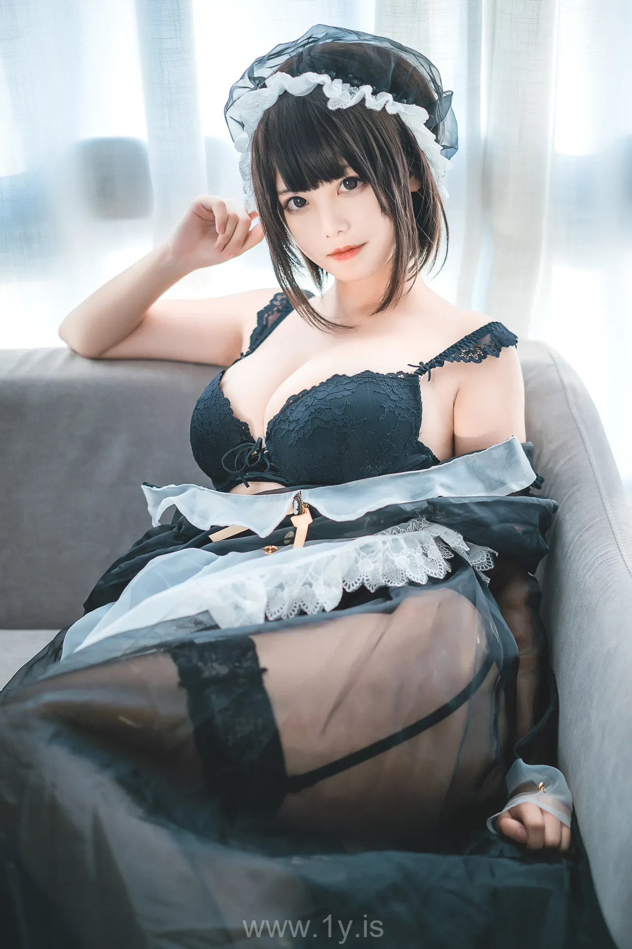 蜜汁猫裘 NO.021透明女仆