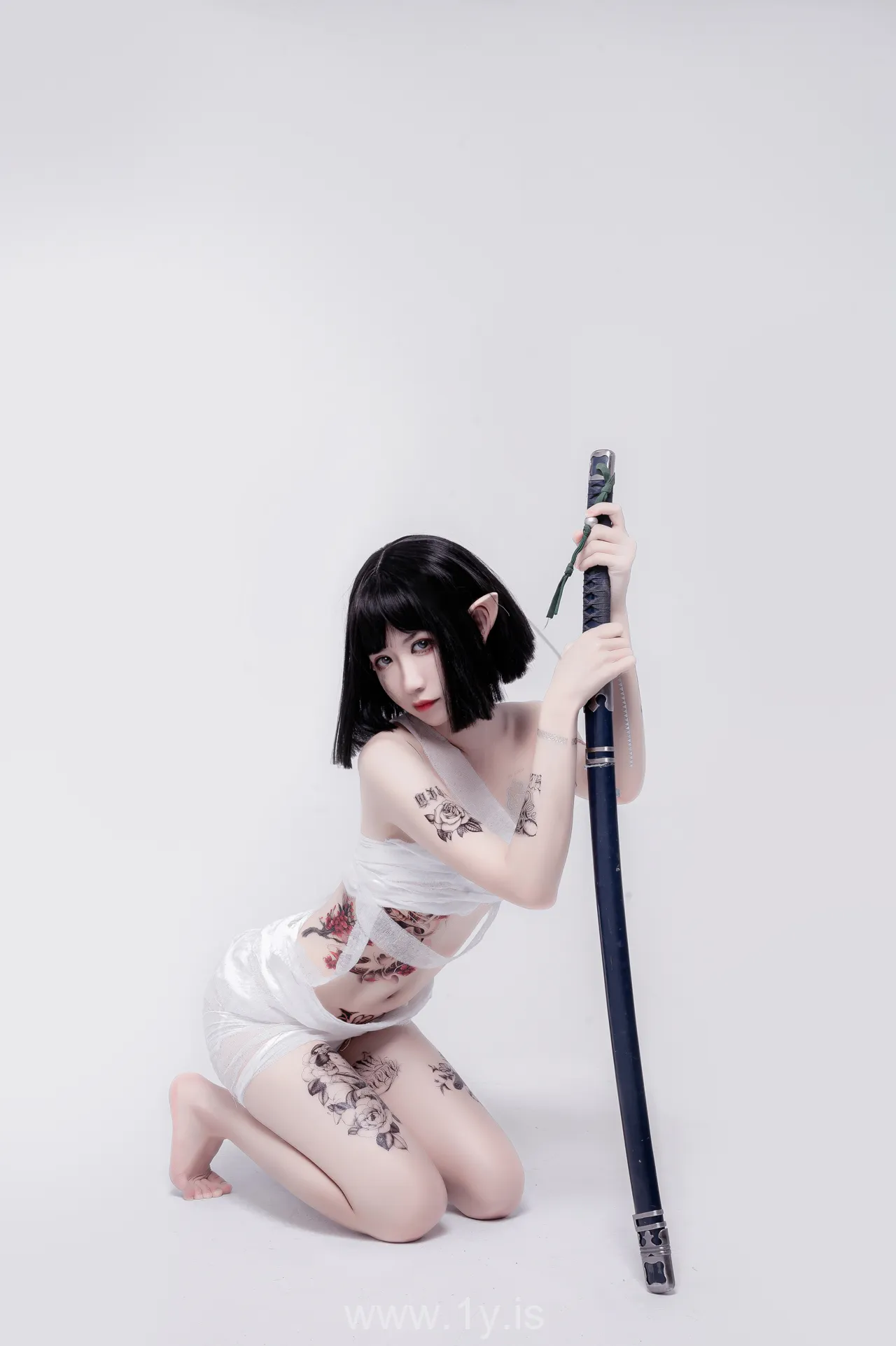 阮邑Fairy VOL.15 绑带和武士