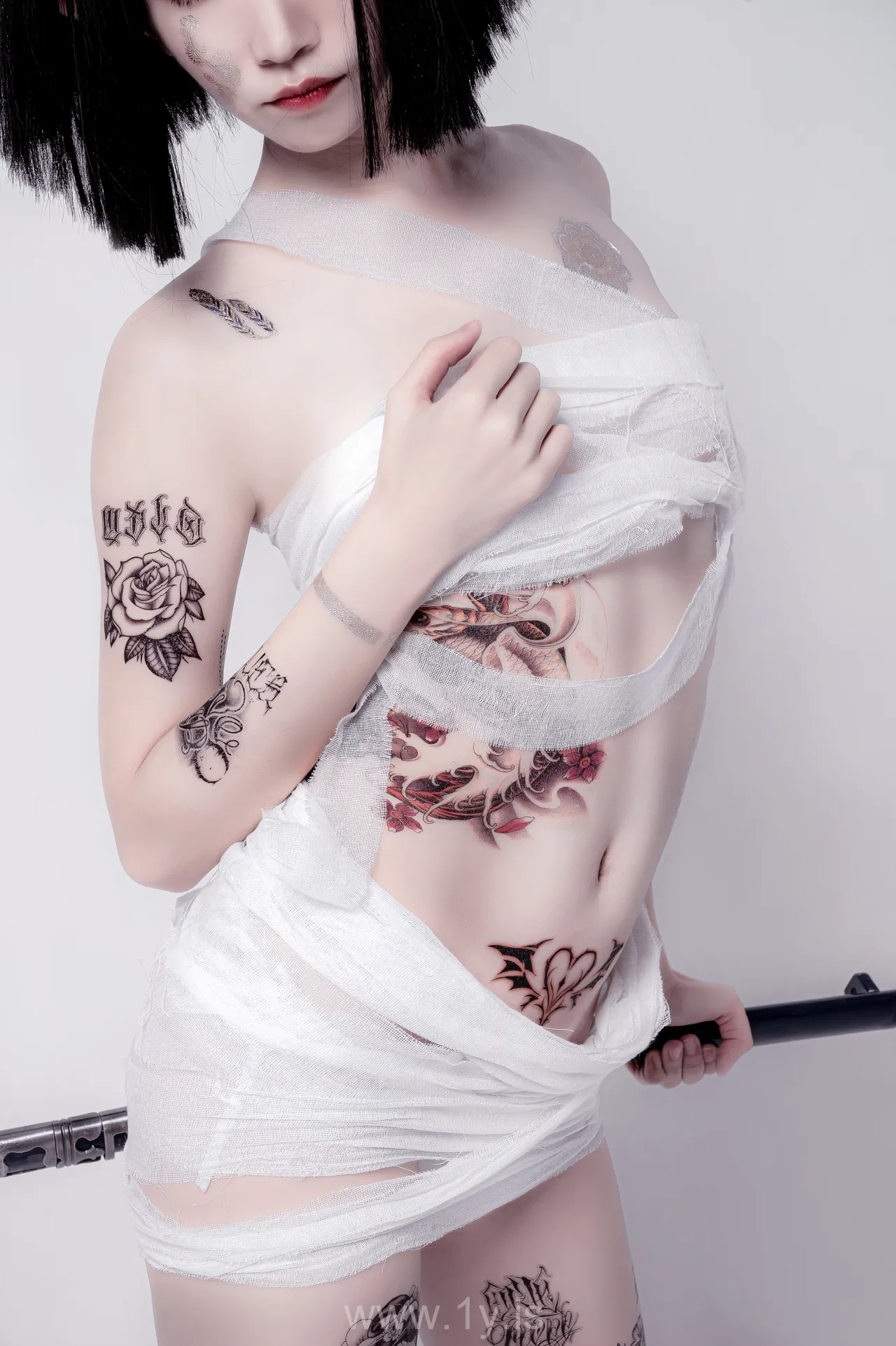 阮邑Fairy VOL.15 绑带和武士