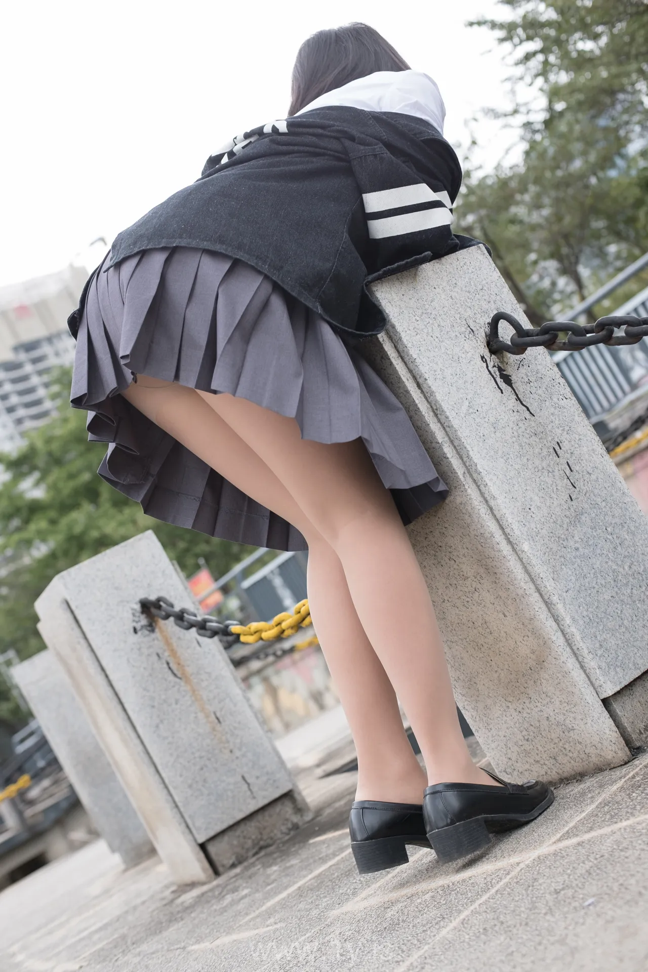 森萝财团 BETA-008 学妹户外肉丝美足