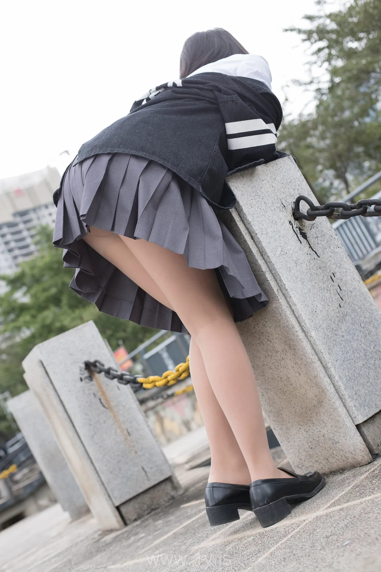 森萝财团 BETA-008 学妹户外肉丝美足