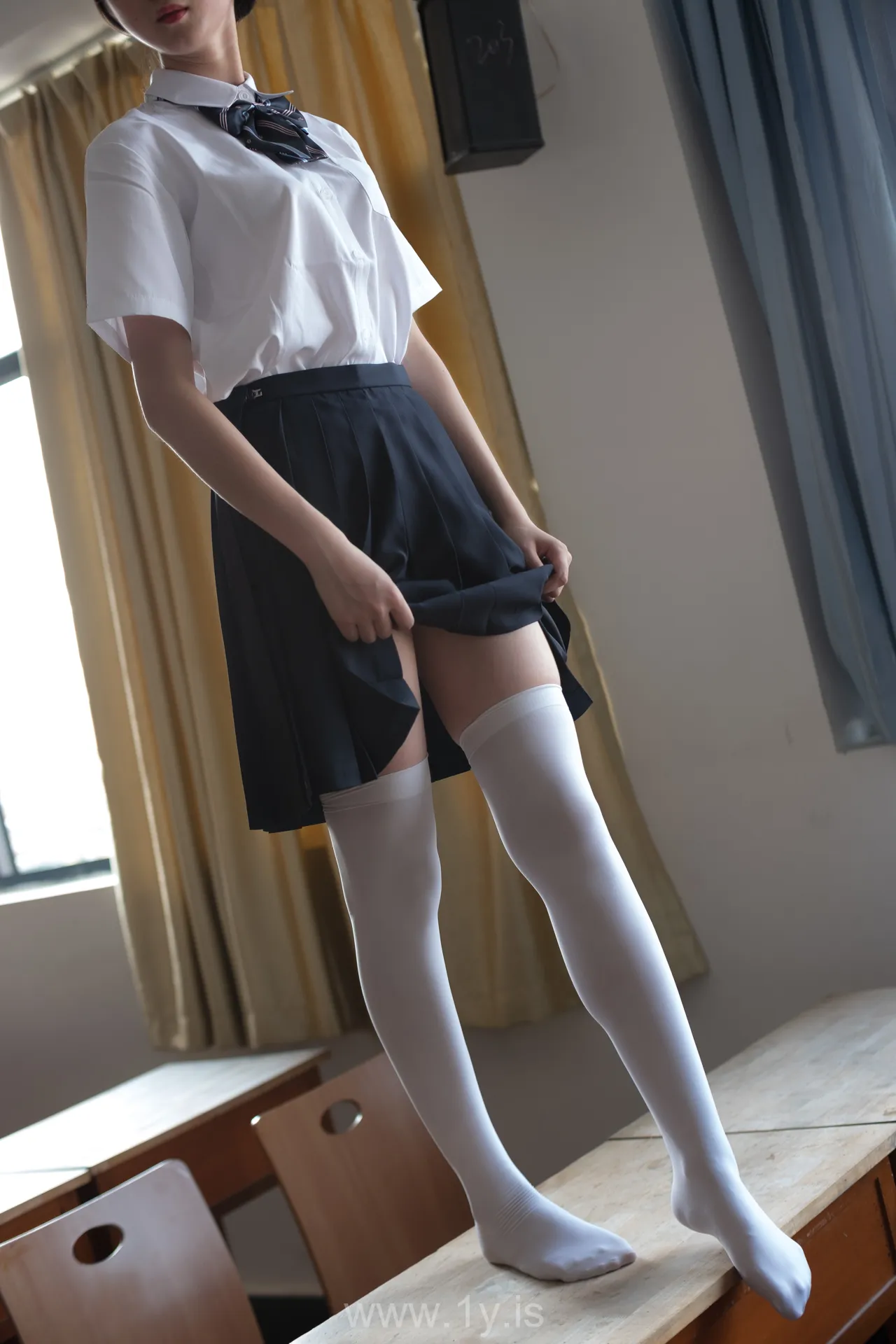 森萝财团 BETA-022 教室里的JK白丝少女