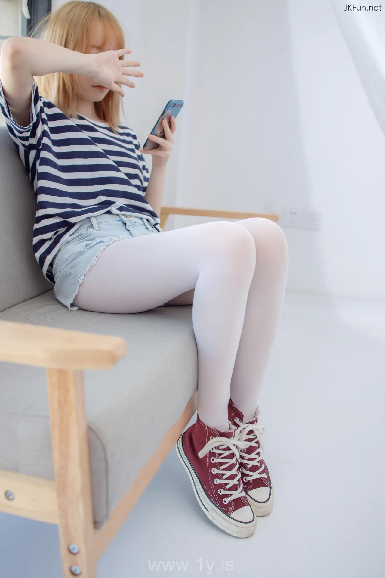 森萝财团 JKFUN-020 80D白丝 Aika