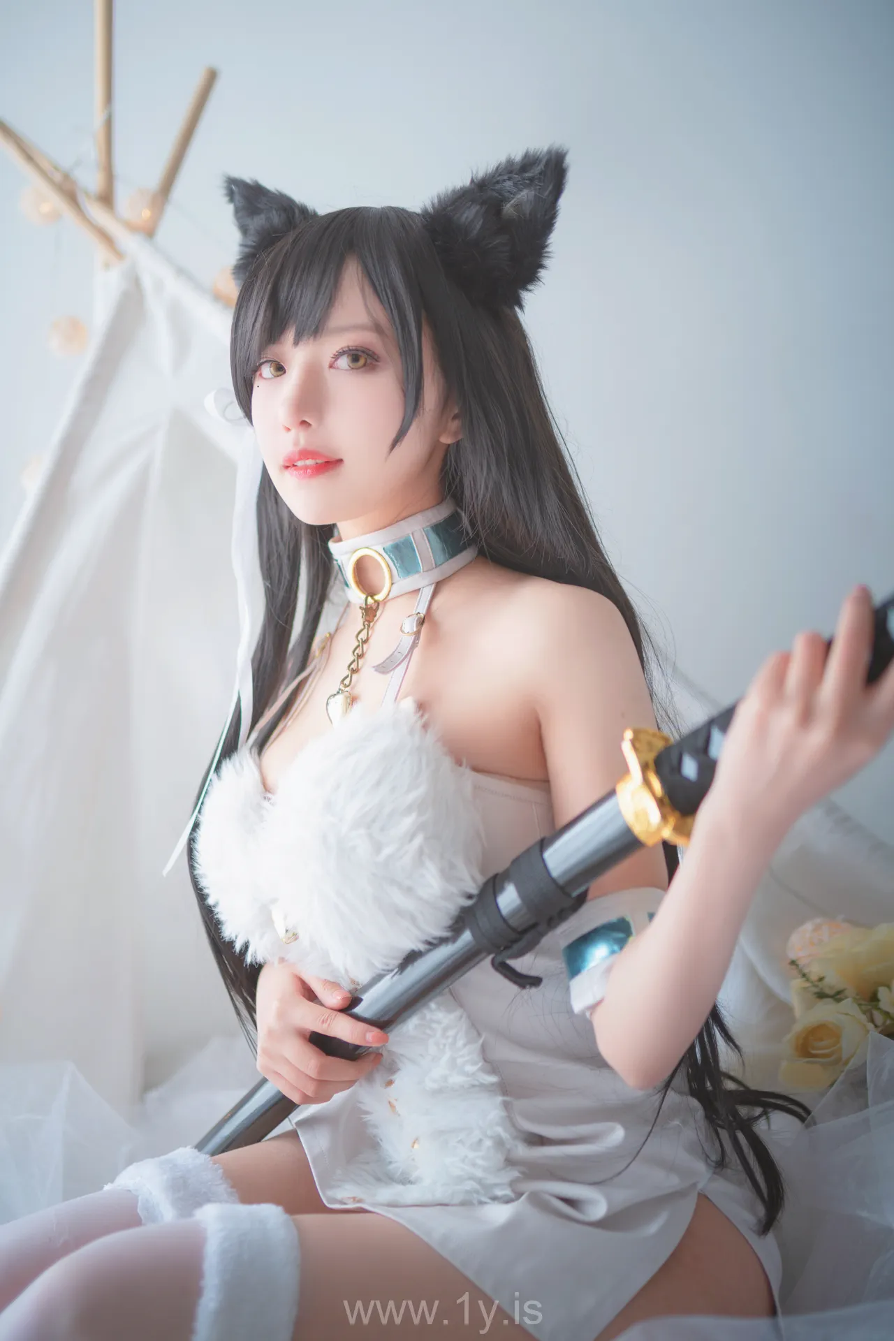 Coser@Shika小鹿鹿 NO.001 Breathtaking & Good-looking Asian Peri 爱宕